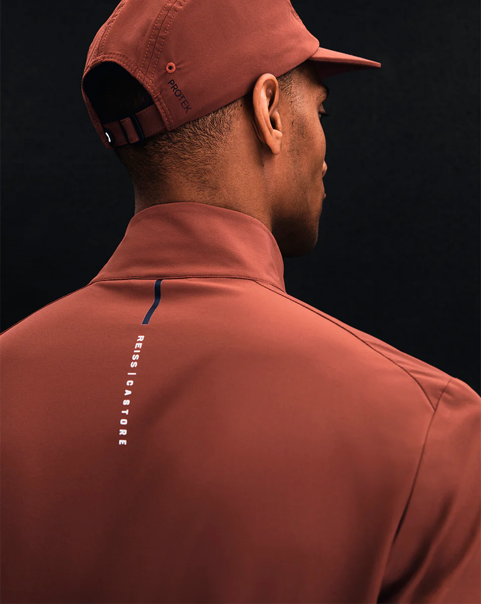 Unisex Reiss Performance Cap - Rust