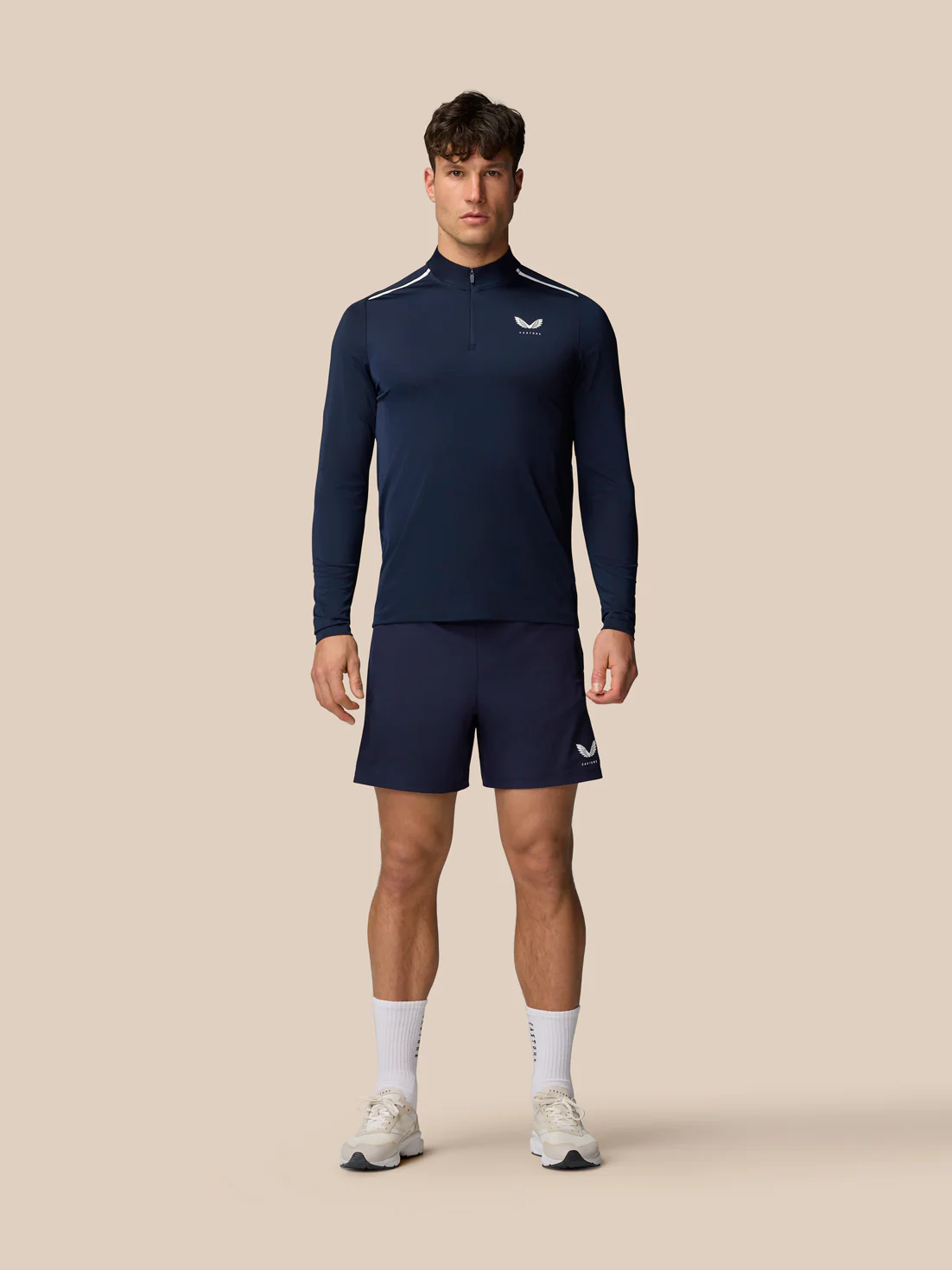 Apex Training 1/4 Zip Top - Midnight Navy