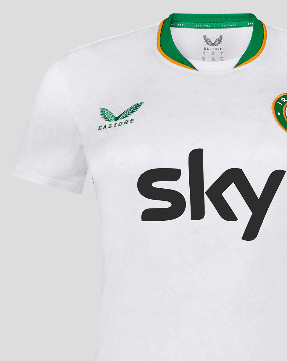 Ireland Men's Away Short Sleeve Shirt - Women's Fit