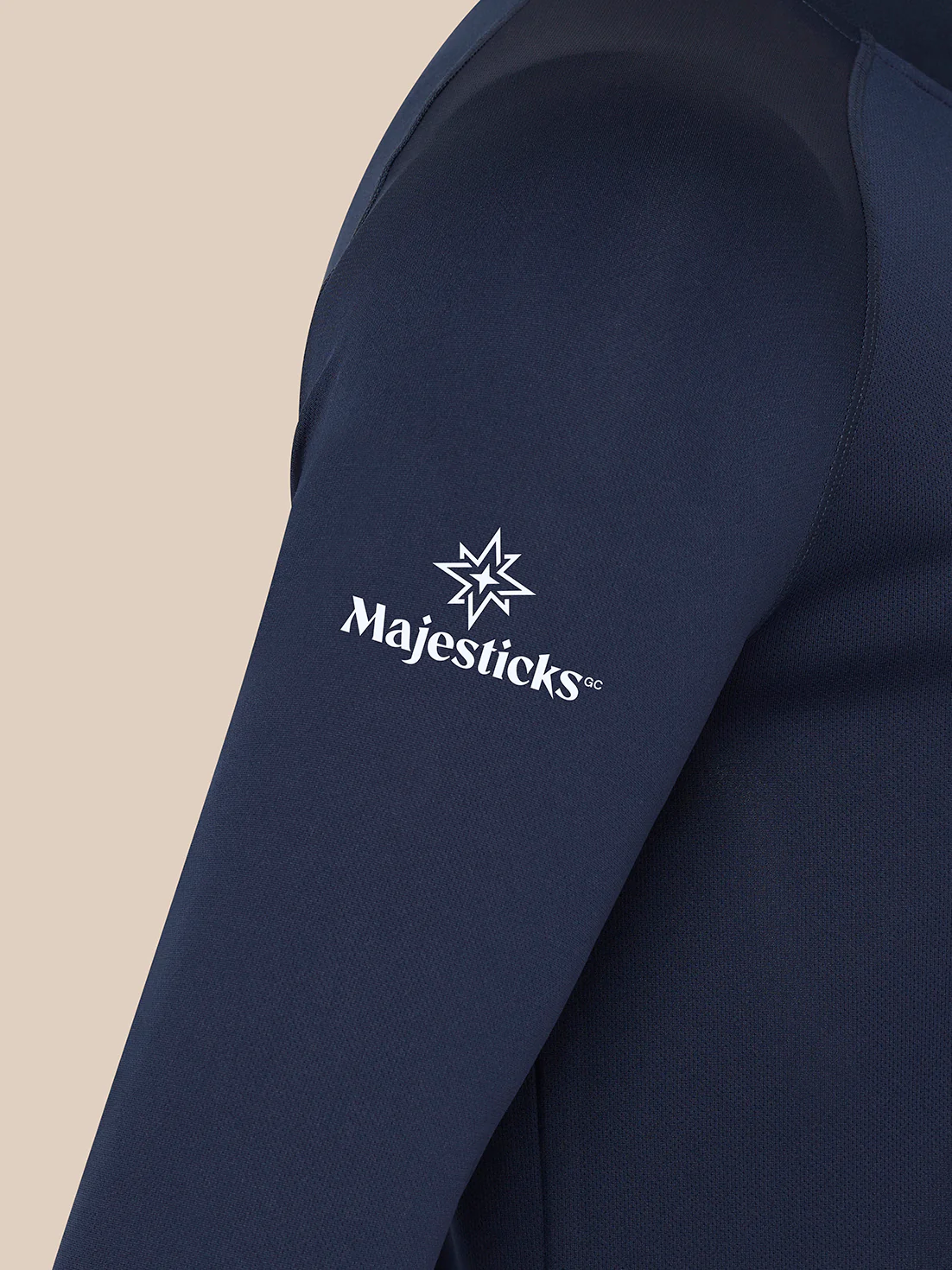 Majesticks GC 1/4 Zip Top - Navy