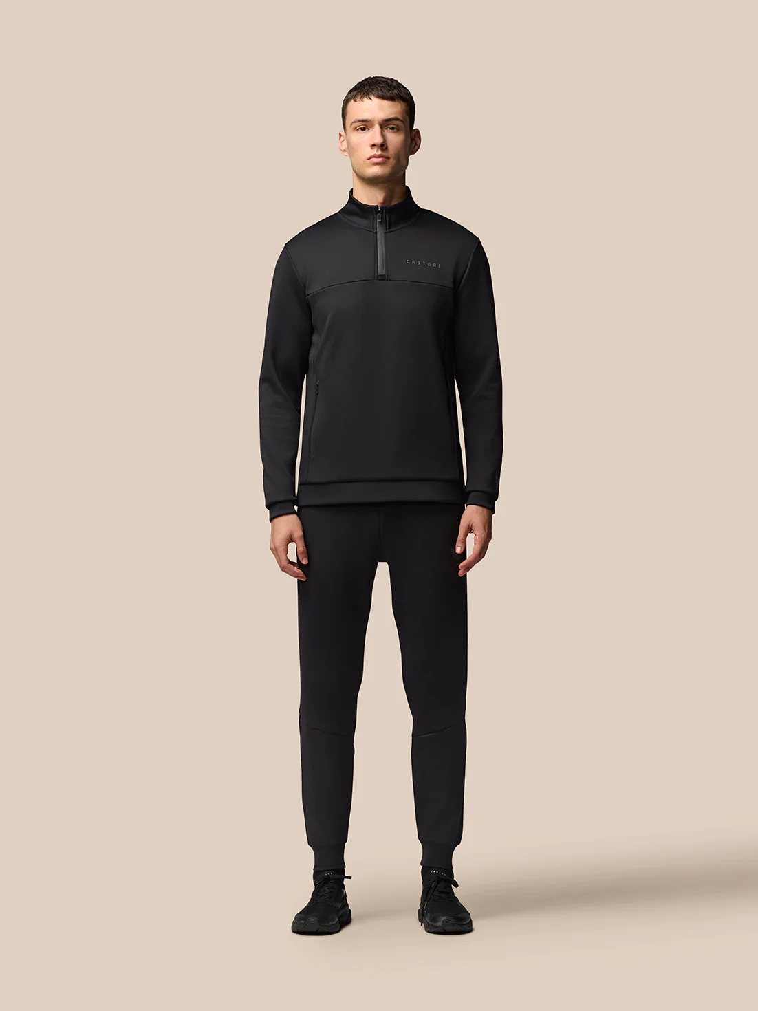 Flex Lifestyle 1/4 Zip - Black