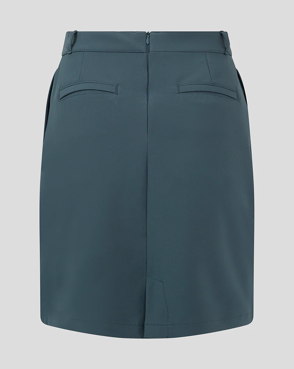 WOMENS CHINO SKIRT - DARK SLATE