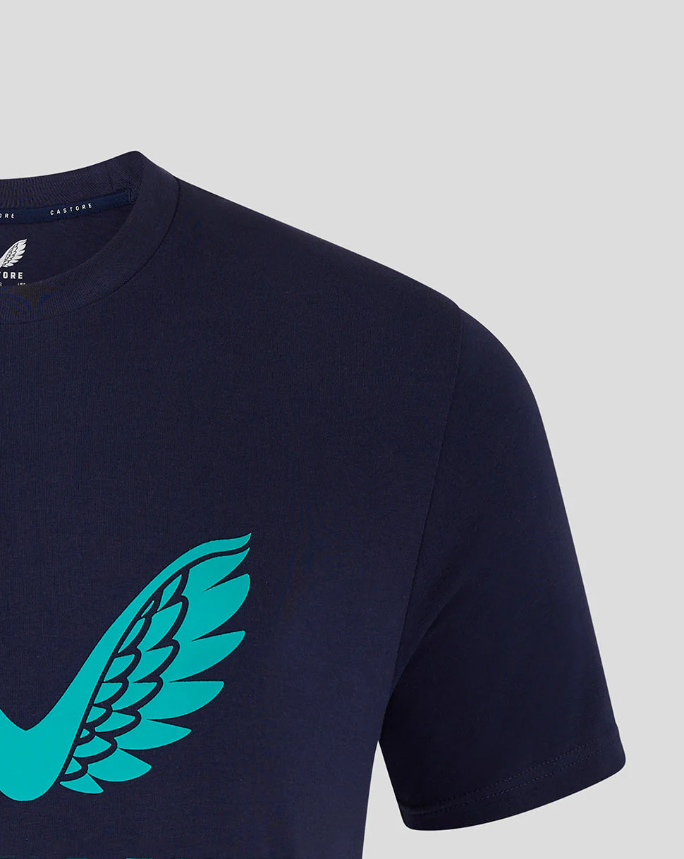 Mansfield Men's 24/25 Training Logo Tee - Navy