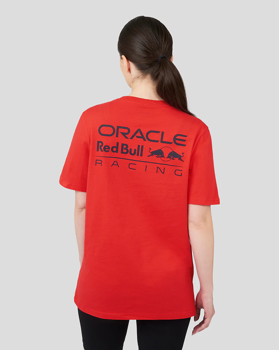 Oracle Red Bull Racing Unisex Core T-Shirt - Flame Scarlet
