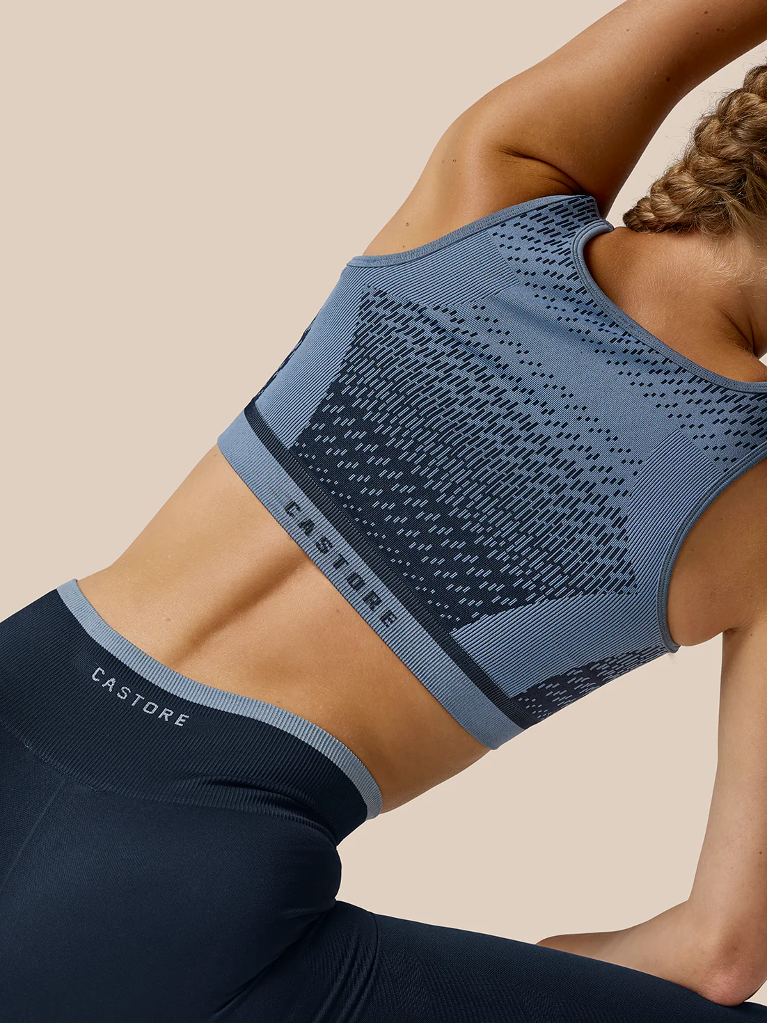 Flow Training Sports Bra - Midnight Navy