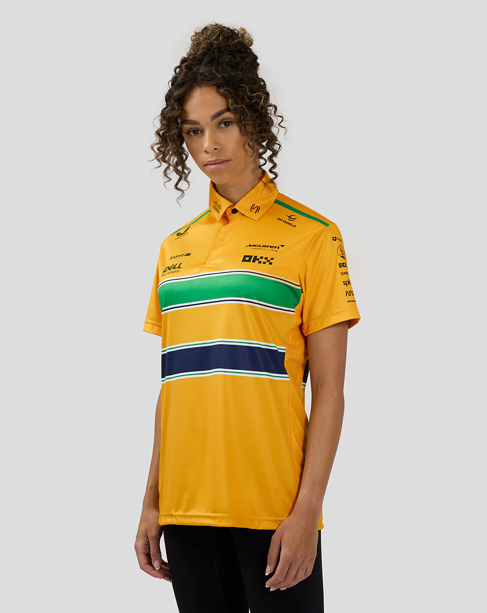 Womens McLaren Teamwear Senna Monaco Polo Formula 1