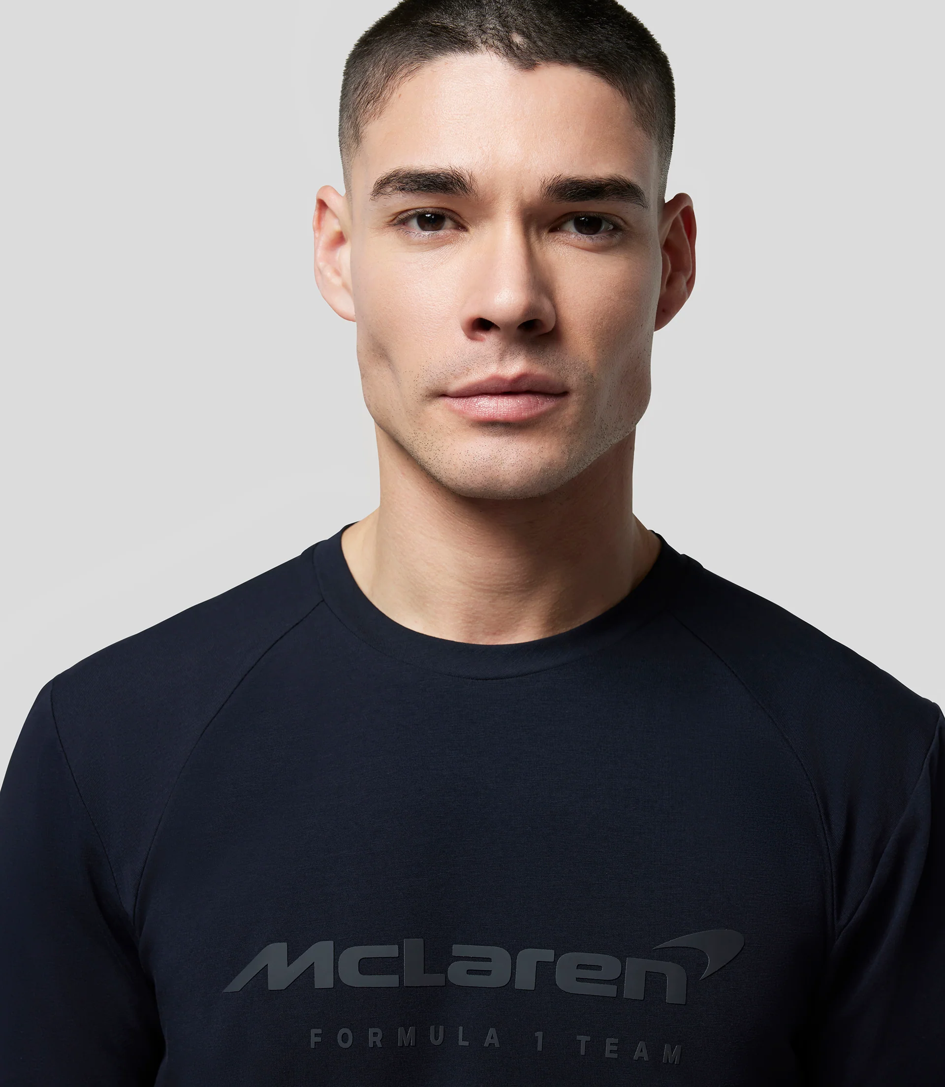 Black McLaren Active Dualbrand Fanwear T-Shirt