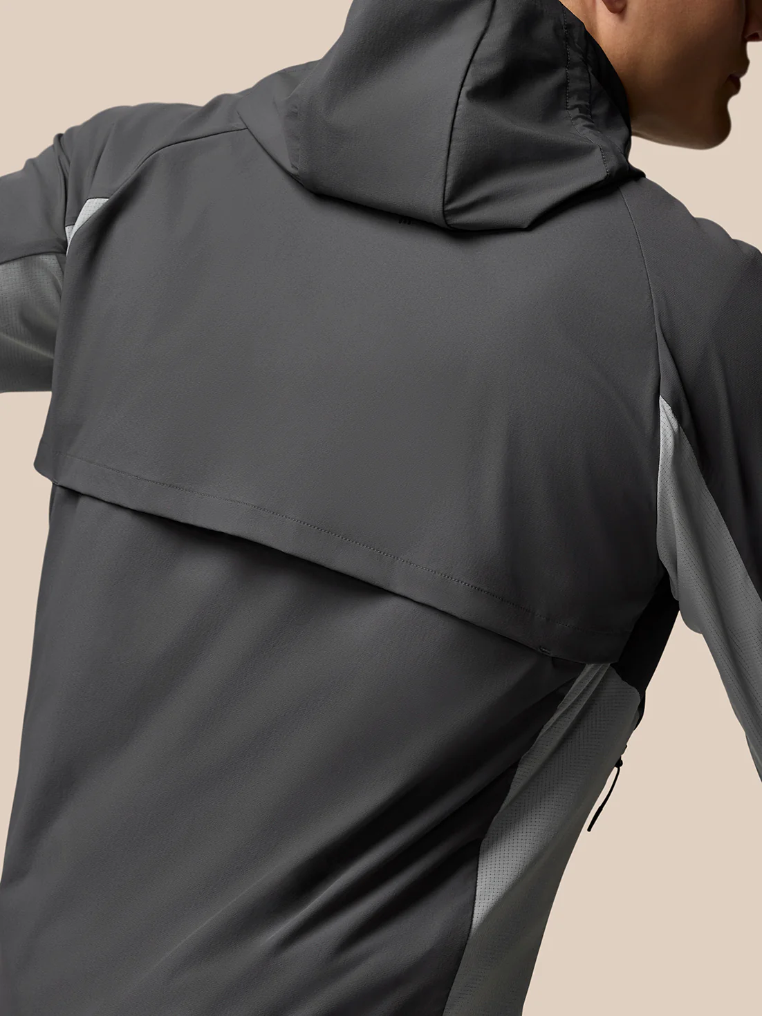 Flex Hooded Jacket - Grey