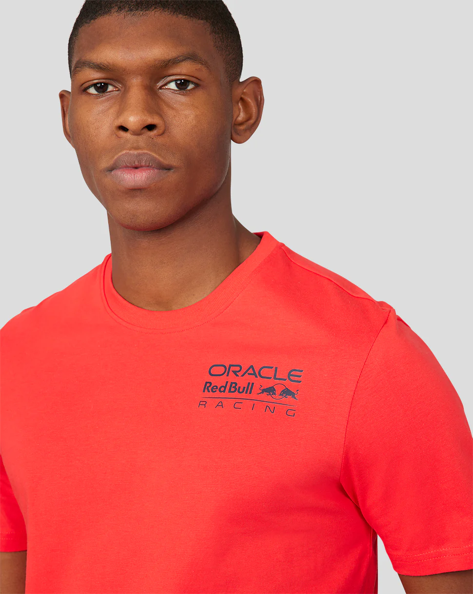 Oracle Red Bull Racing Unisex Core T-Shirt - Flame Scarlet