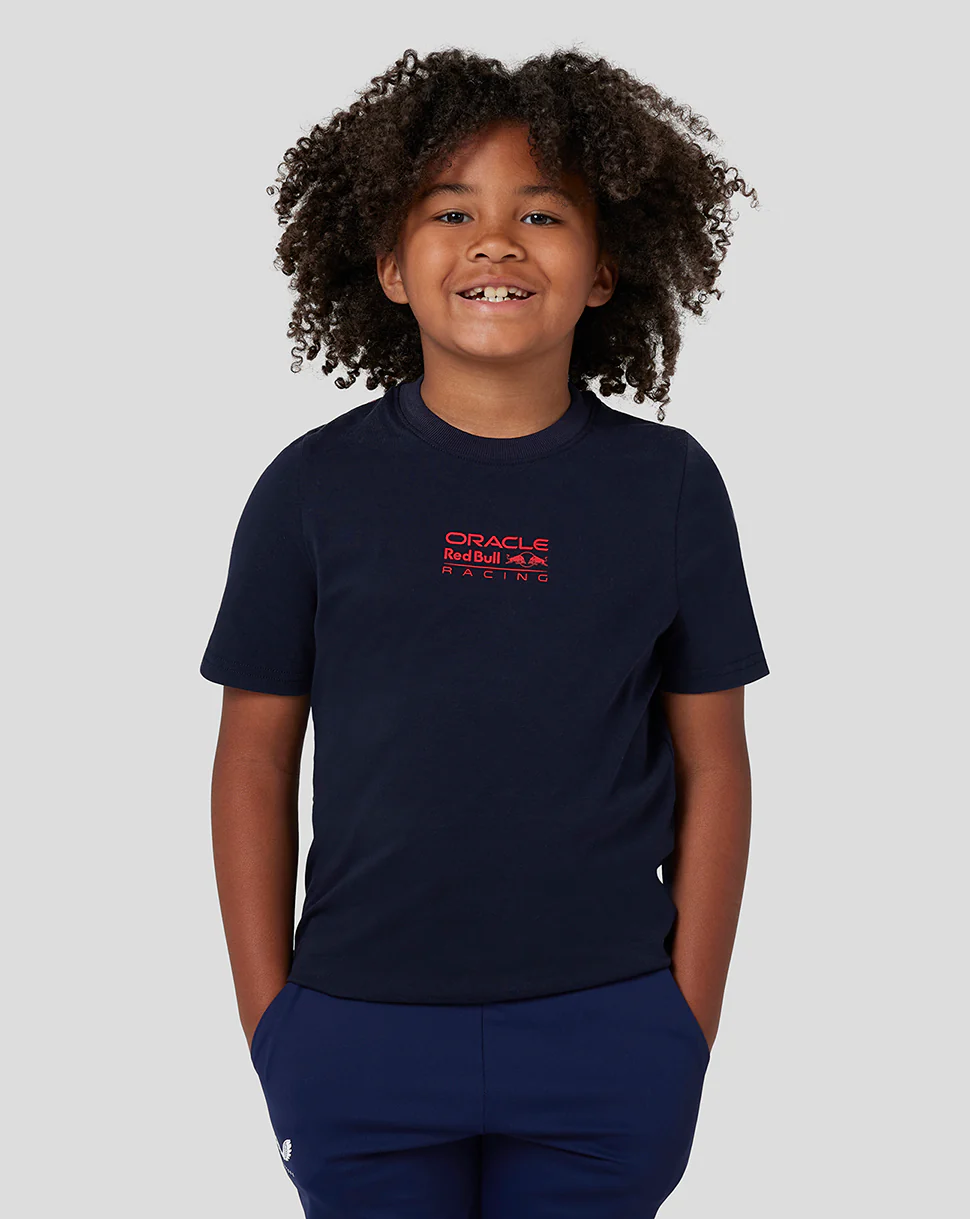 Junior Oracle Red Bull Racing Graphic T-Shirt - Night Sky