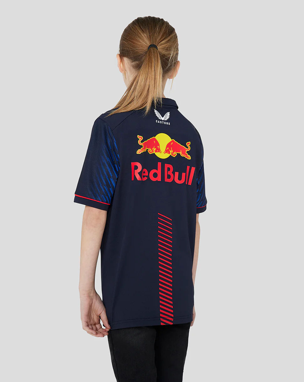 ORACLE RED BULL RACING JUNIOR SS POLO SHIRT DRIVER MAX VERSTAPPEN - NIGHT SKY