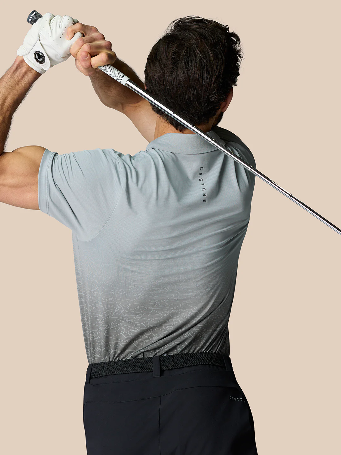 Club Graphic Polo - Mid Grey