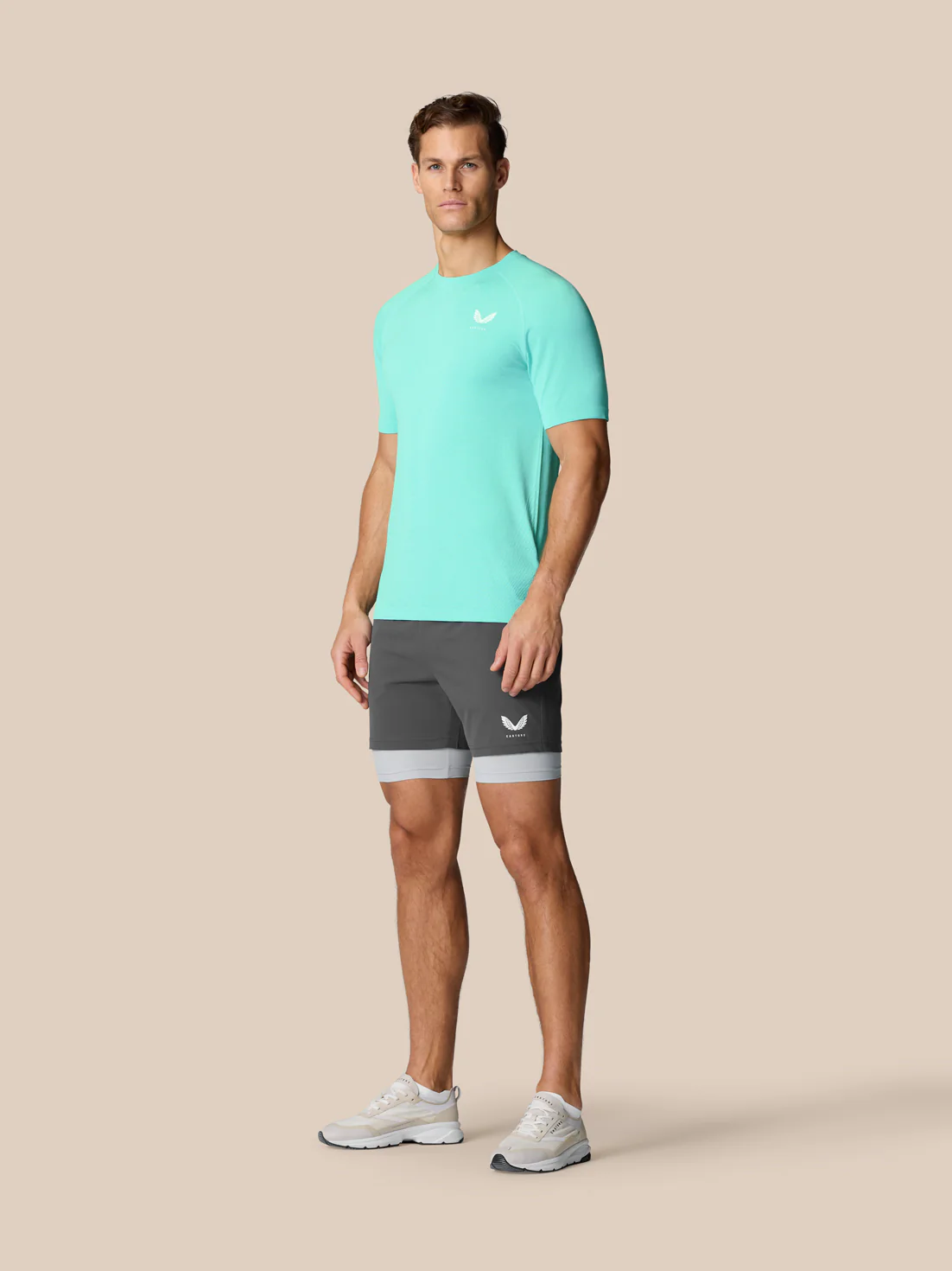 Flow Training T-Shirt - Light Aqua