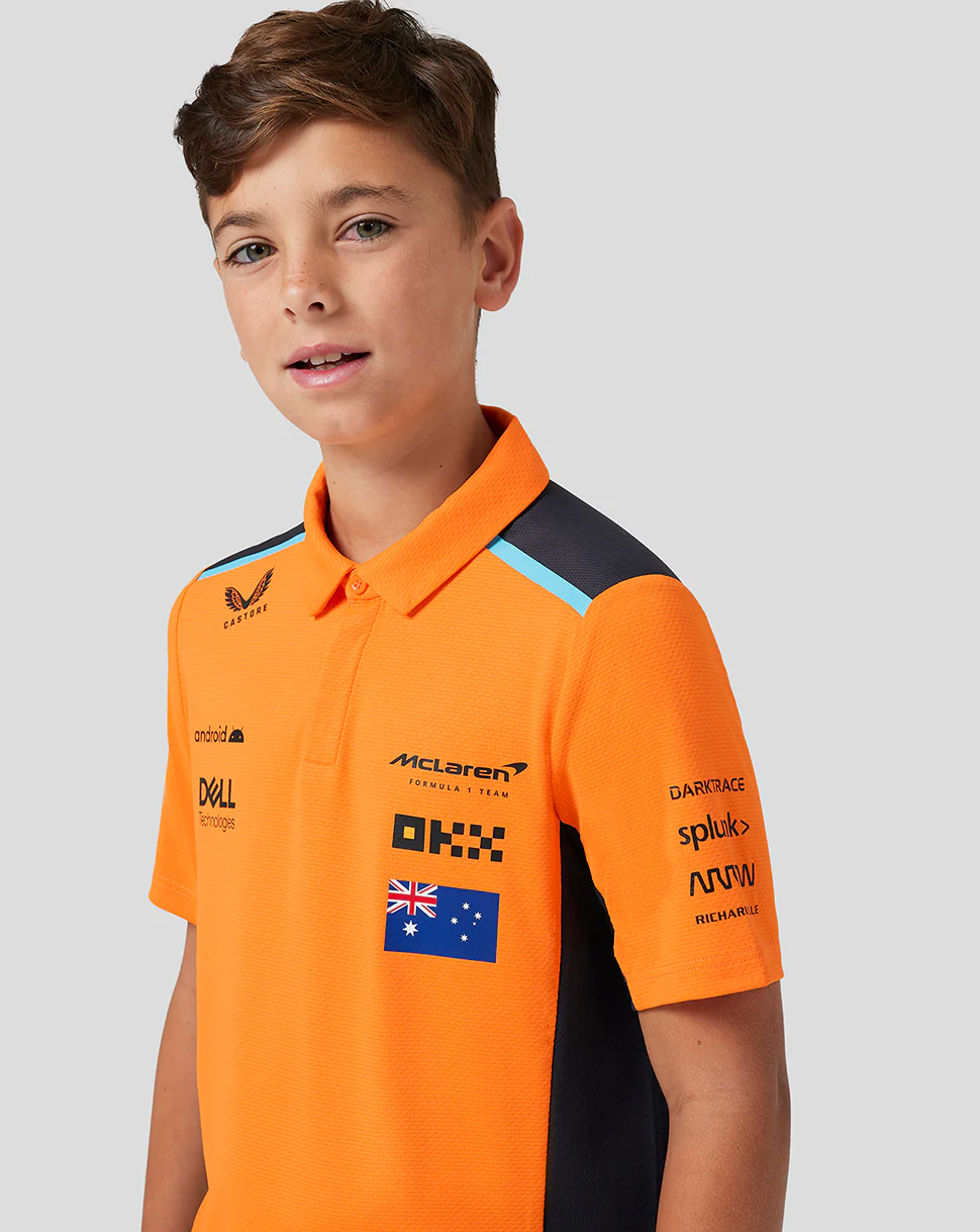 Junior McLaren Polo Shirt Piastri - Autumn Glory