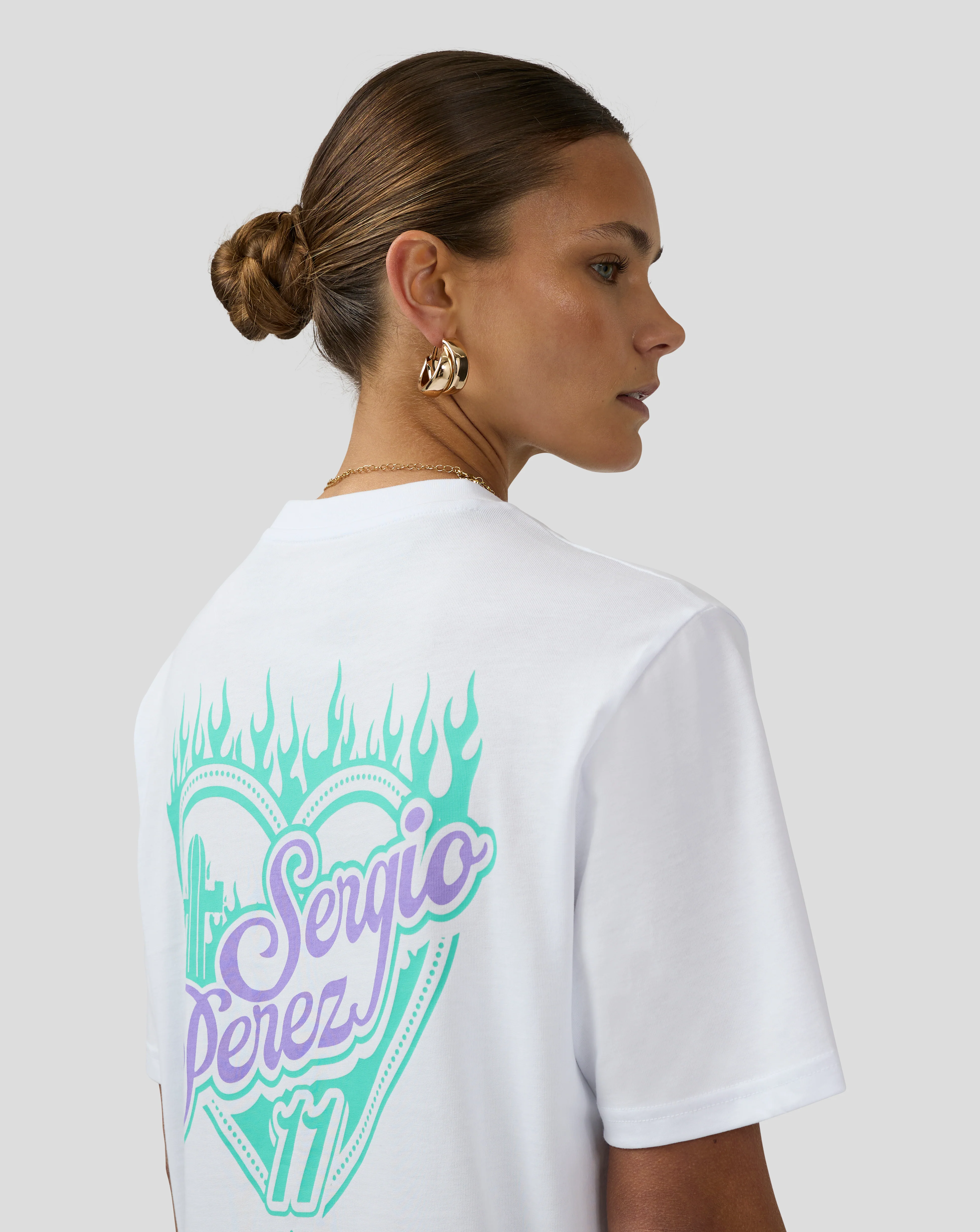 Oracle Red Bull Racing Unisex Mexico Sergio Perez Short Sleeve T-Shirt