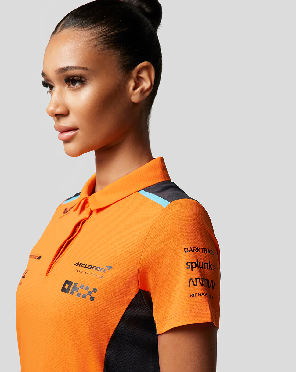 McLAREN WOMEN'S POLO SHIRT - AUTUMN GLORY