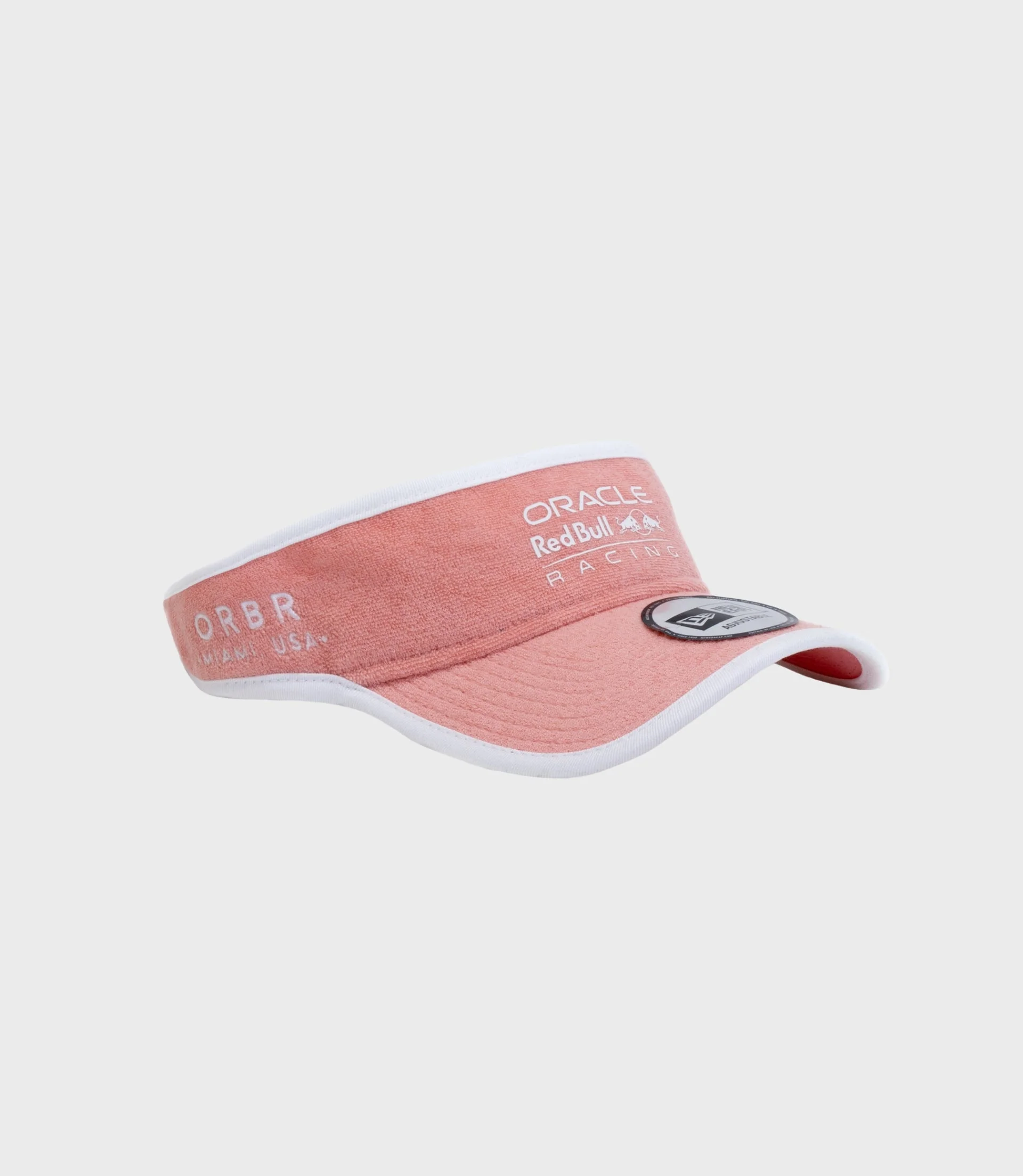 New Era x Oracle Red Bull Racing Miami Visor Cap - Pastel Pink