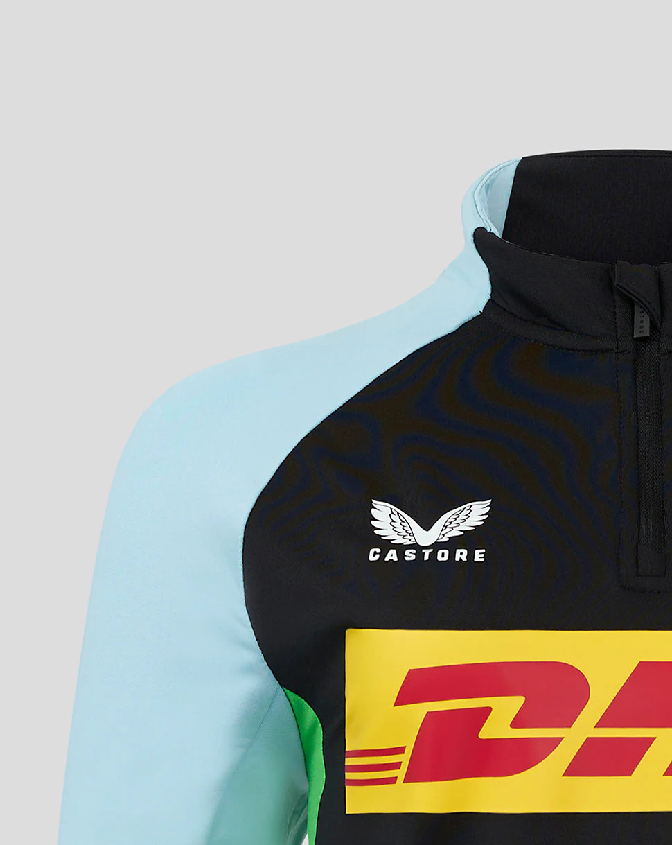 Harlequins Women's 24/25 Training 1/4 Zip - Black