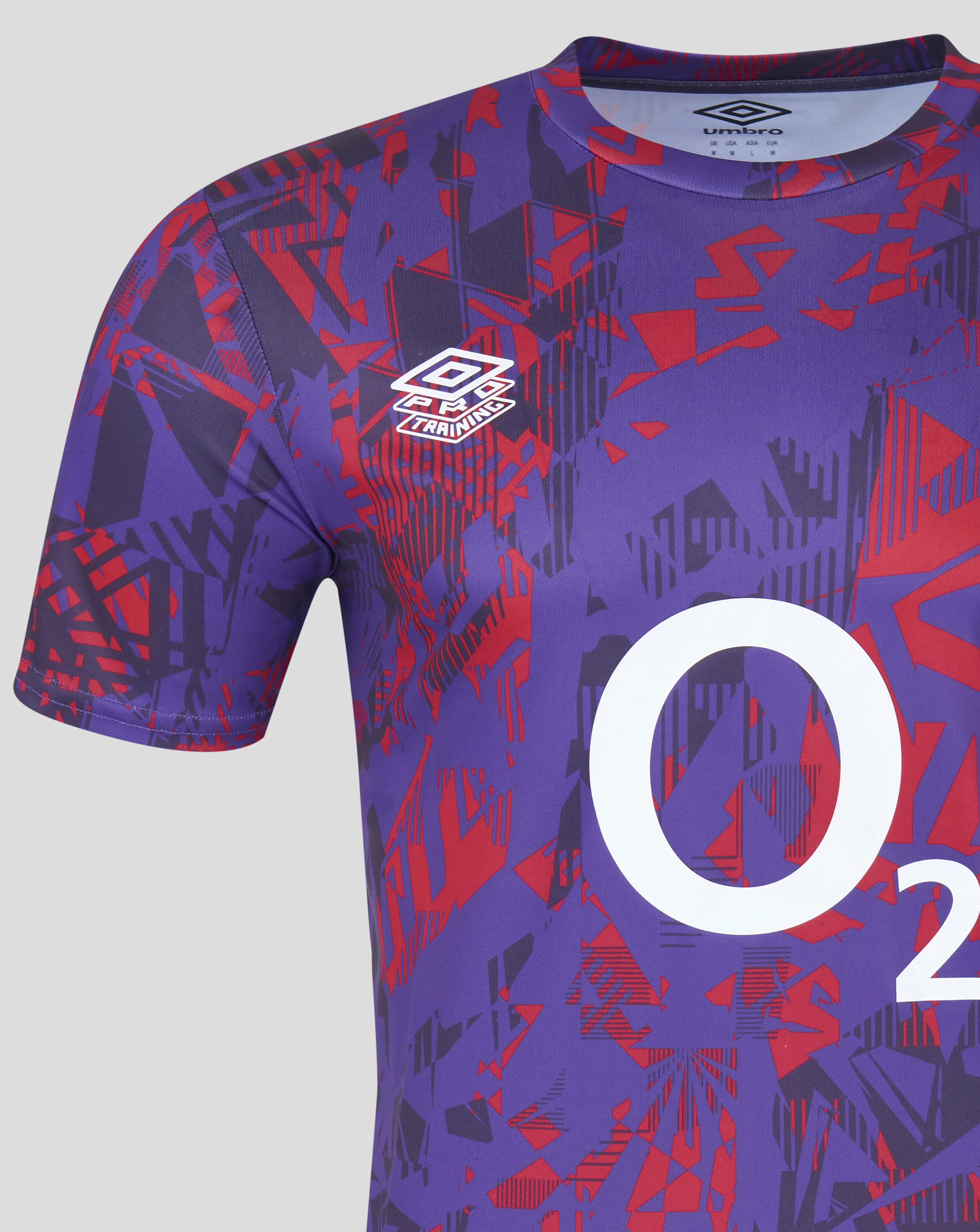 England Rugby Warm Up Jersey (O2) - Prism Violet