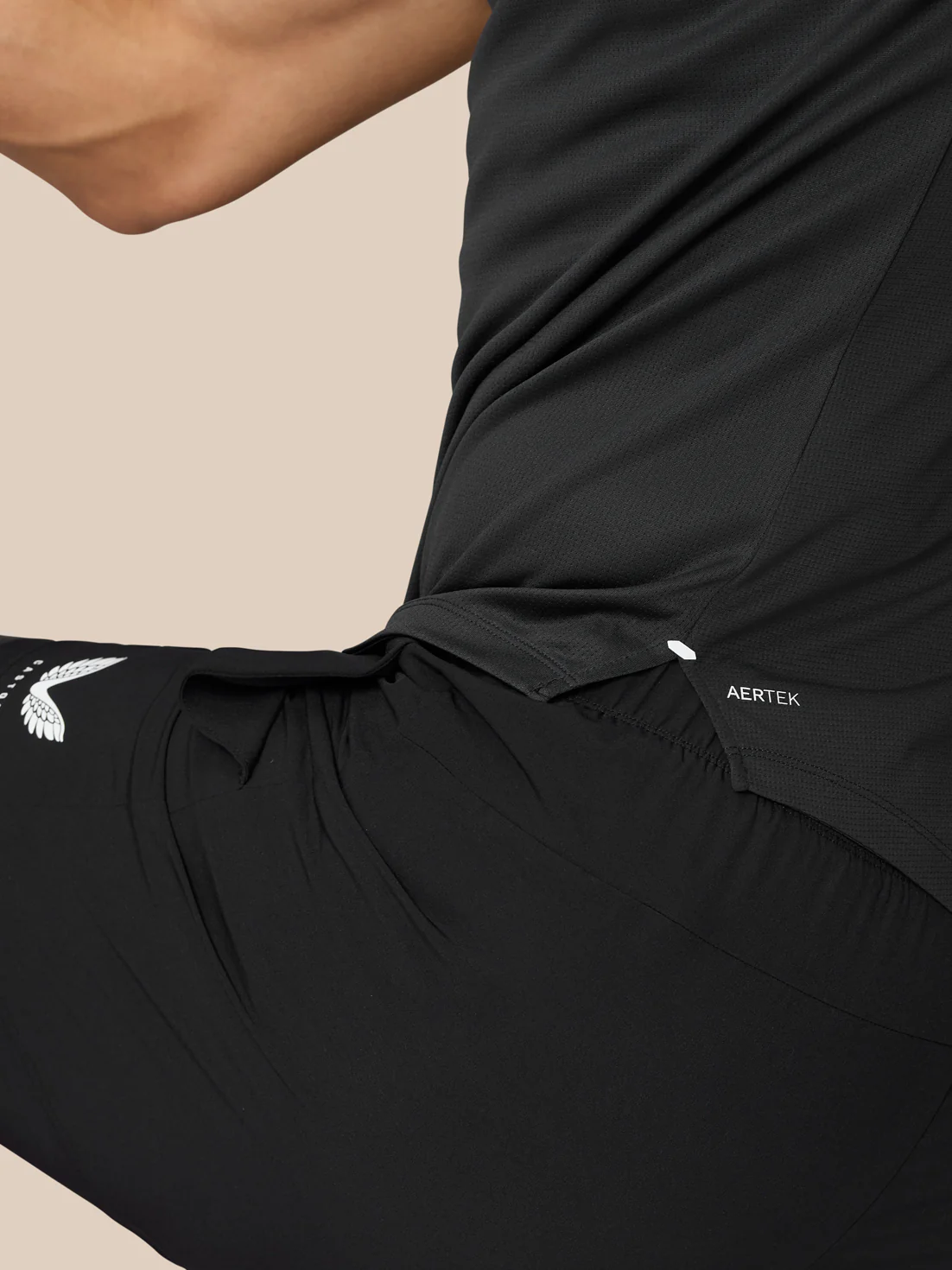 Flow Training Muscle Grip T-Shirt  - Black