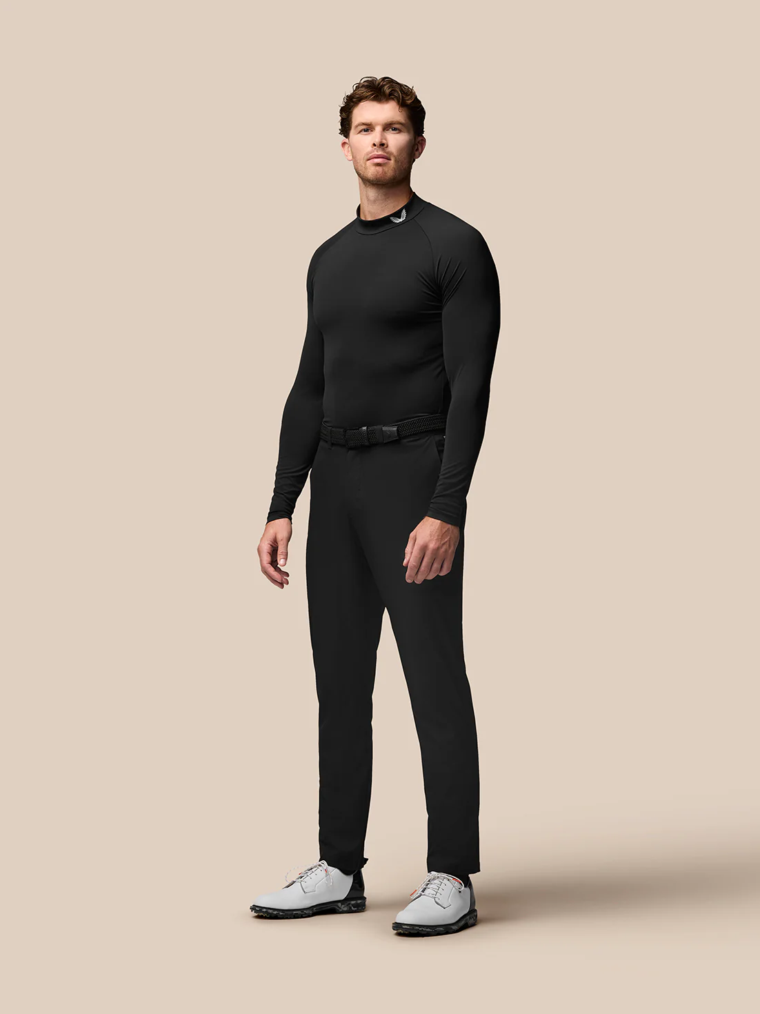 Golf Long sleeve Baselayer - Black