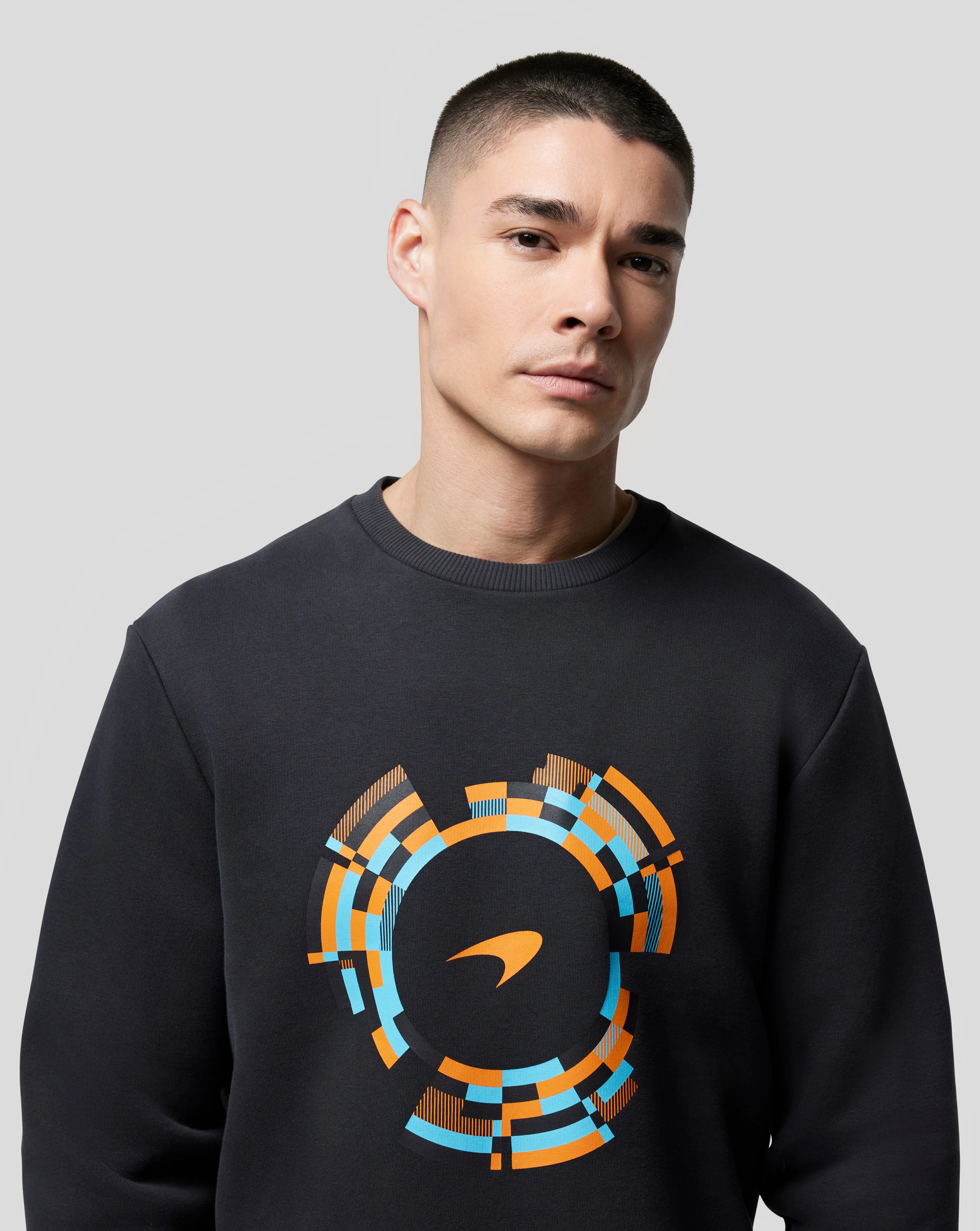 Unisex Black McLaren Dynamic Sweatshirt