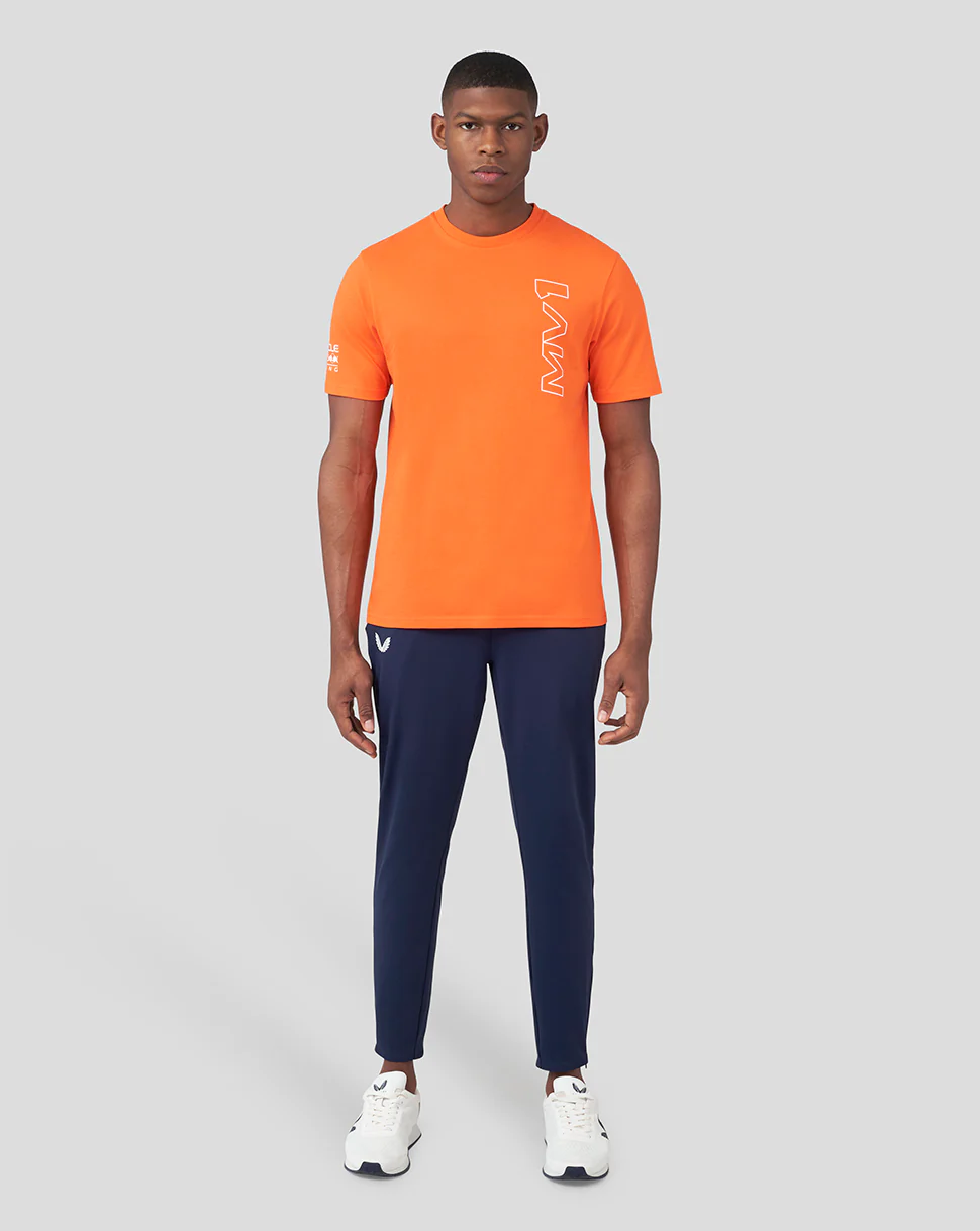 ORACLE RED BULL RACING UNISEX DRIVER MAX VERSTAPPEN T-SHIRT - EXOTIC ORANGE
