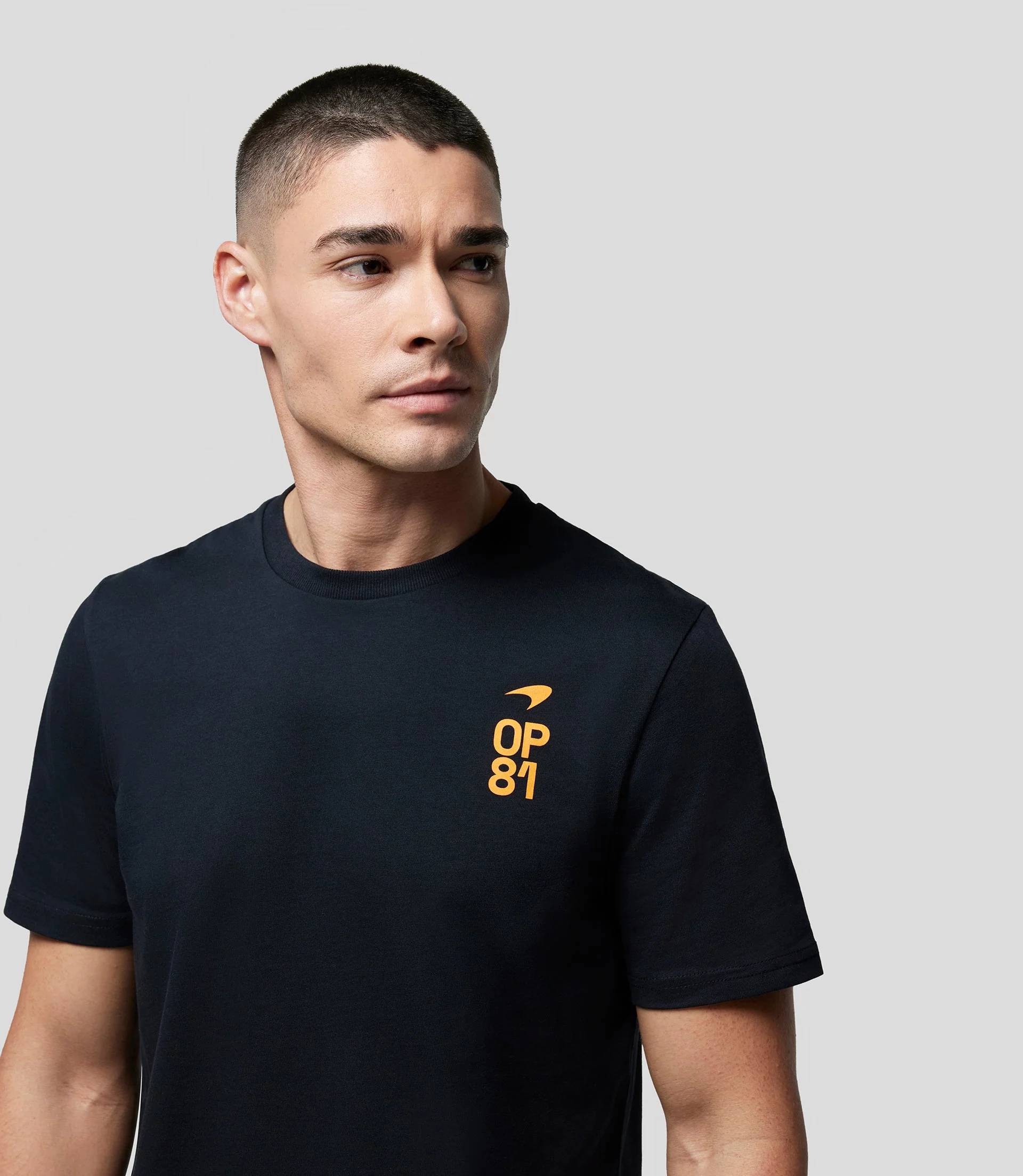 MCLAREN MENS CORE DRIVERS ESSENTIAL T-SHIRT OSCAR PIASTRI