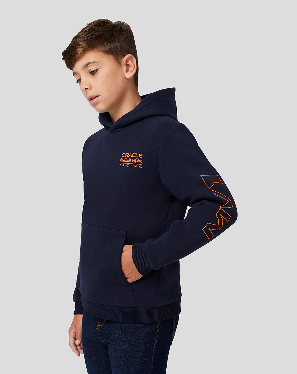 Junior Oracle Red Bull Racing Driver Max Verstappen Hoodie - Night Sky