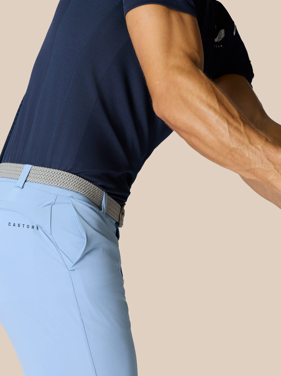 Golf Club Golf Shorts - Sky Blue