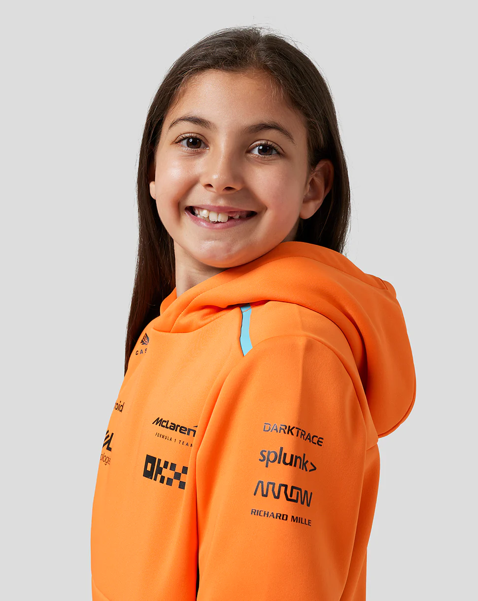 Junior McLaren Hooded Sweat - Autumn Glory