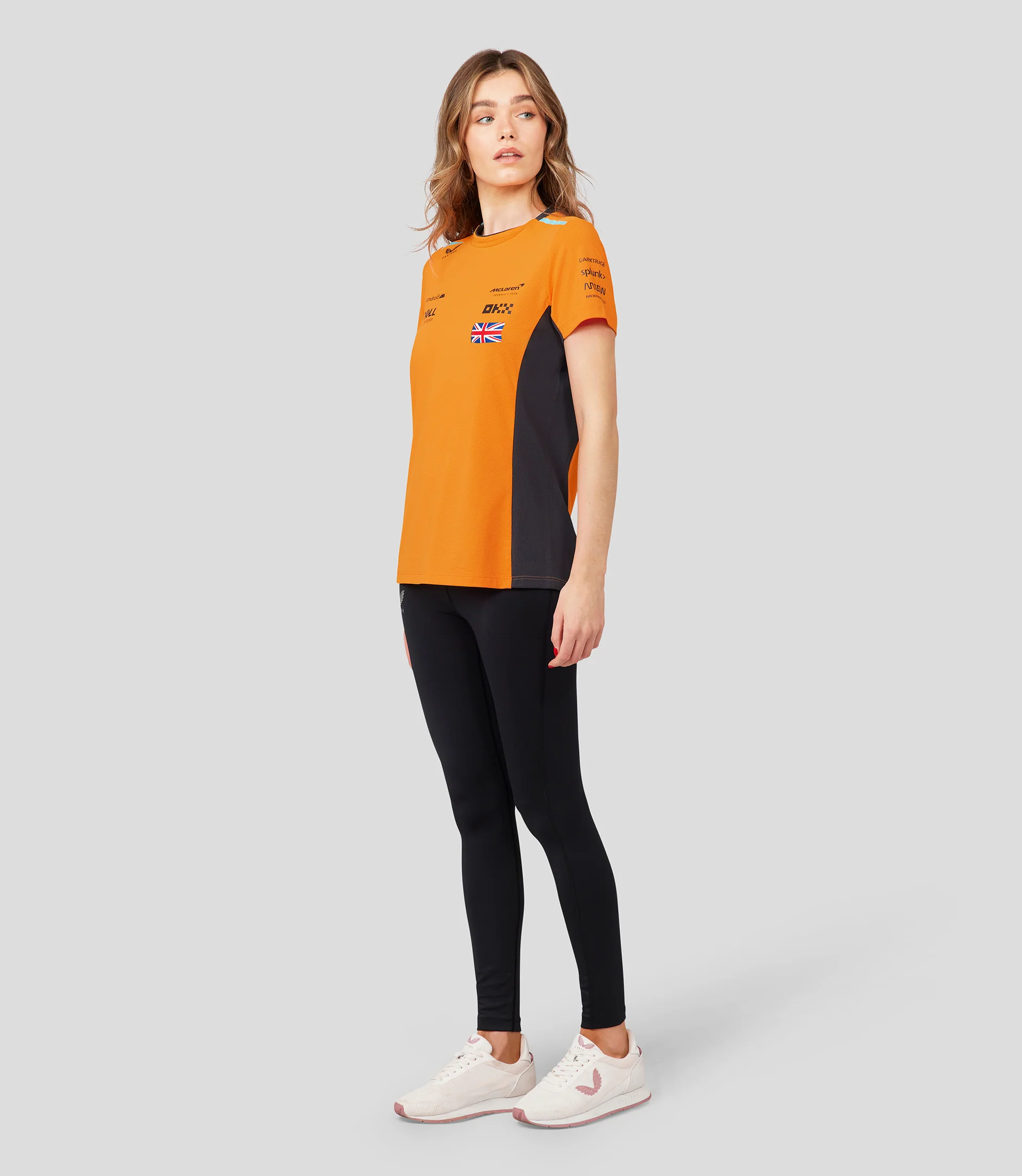 McLAREN WOMEN'S SET UP T-SHIRT NORRIS - AUTUMN GLORY