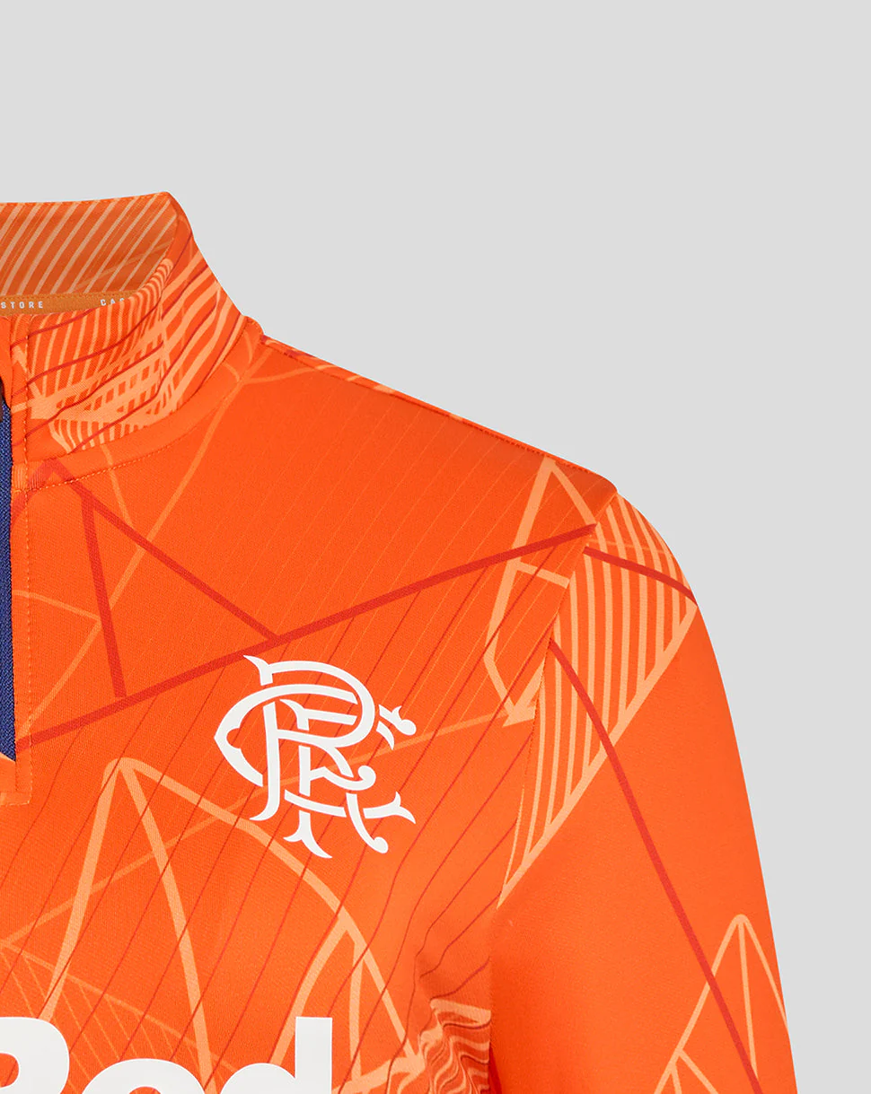 RANGERS 24/25 WOMEN'S LEAGUE MATCHDAY 1/4 ZIP MIDLAYER