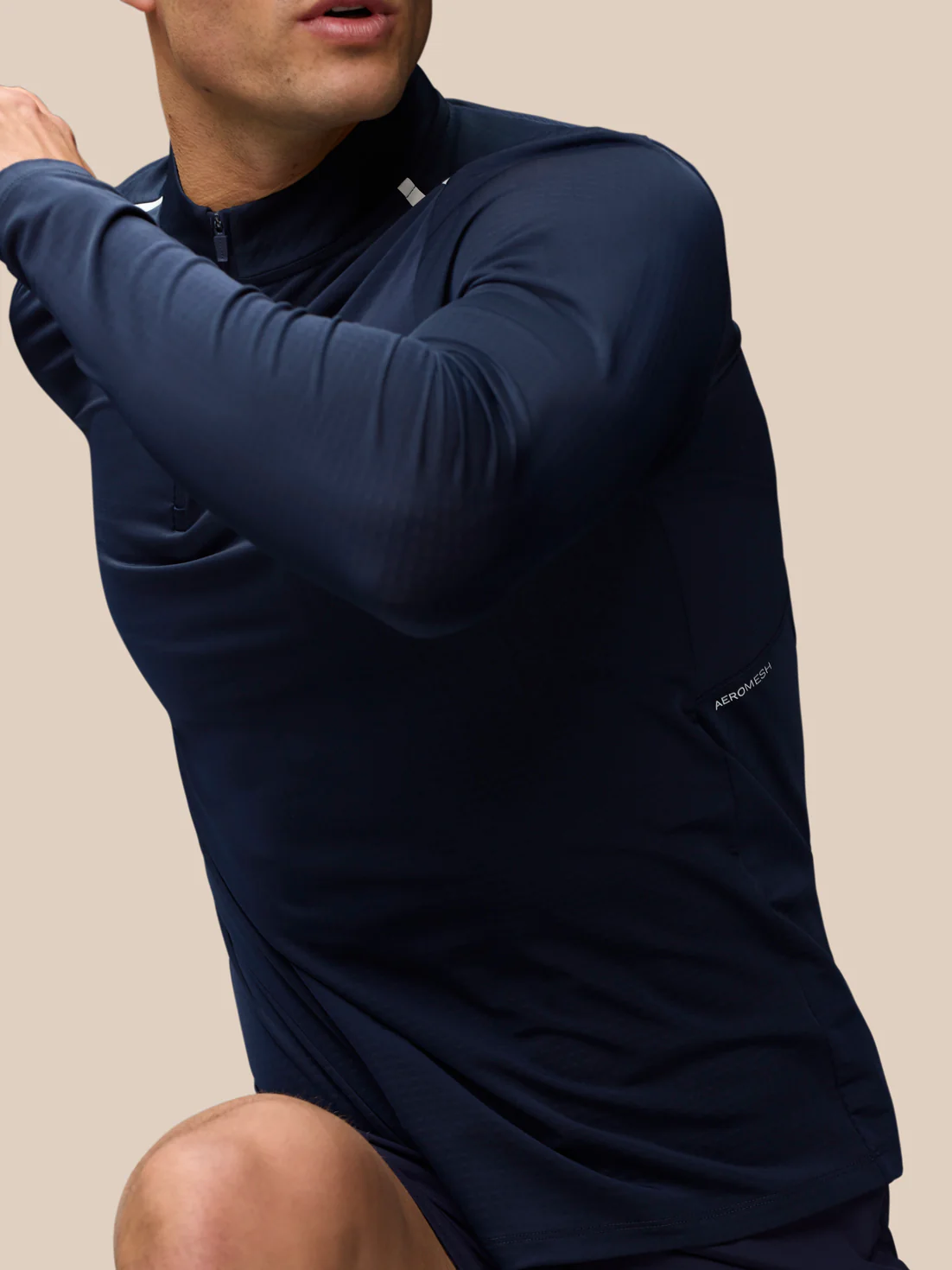 Apex Training 1/4 Zip Top - Midnight Navy