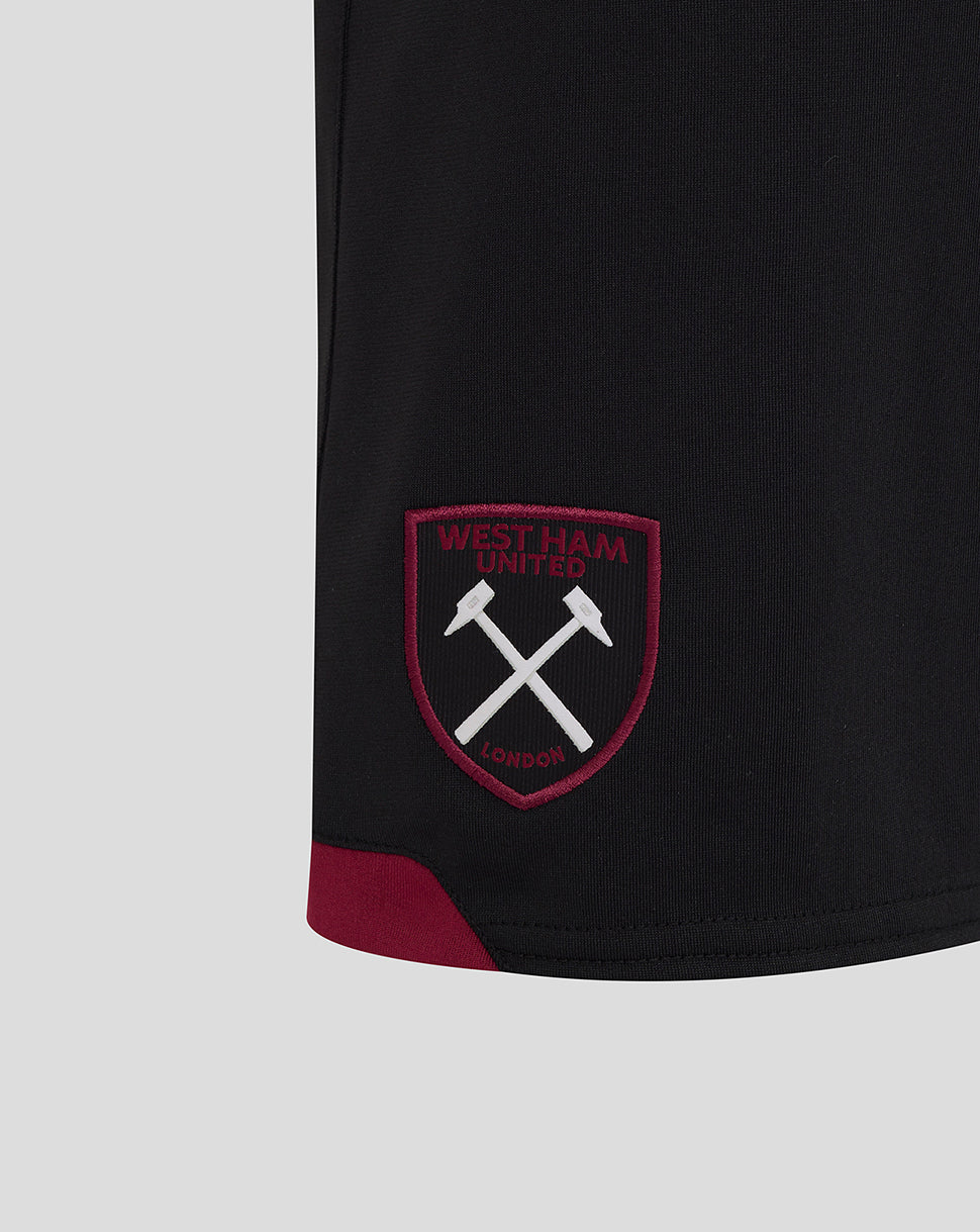 West Ham 24/25 Men's Away Shorts - Black