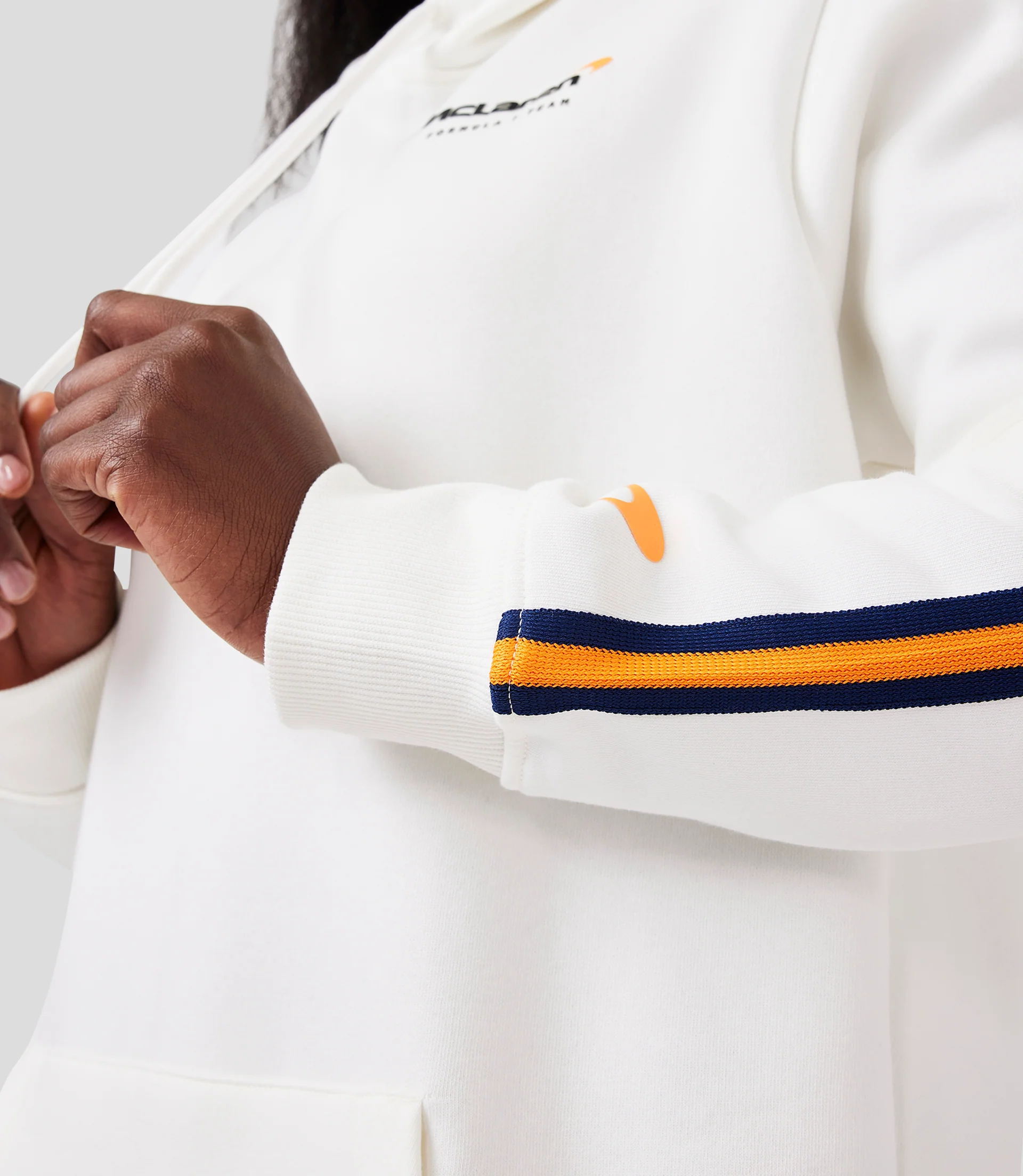 White McLaren Gulf Overhead Hoody