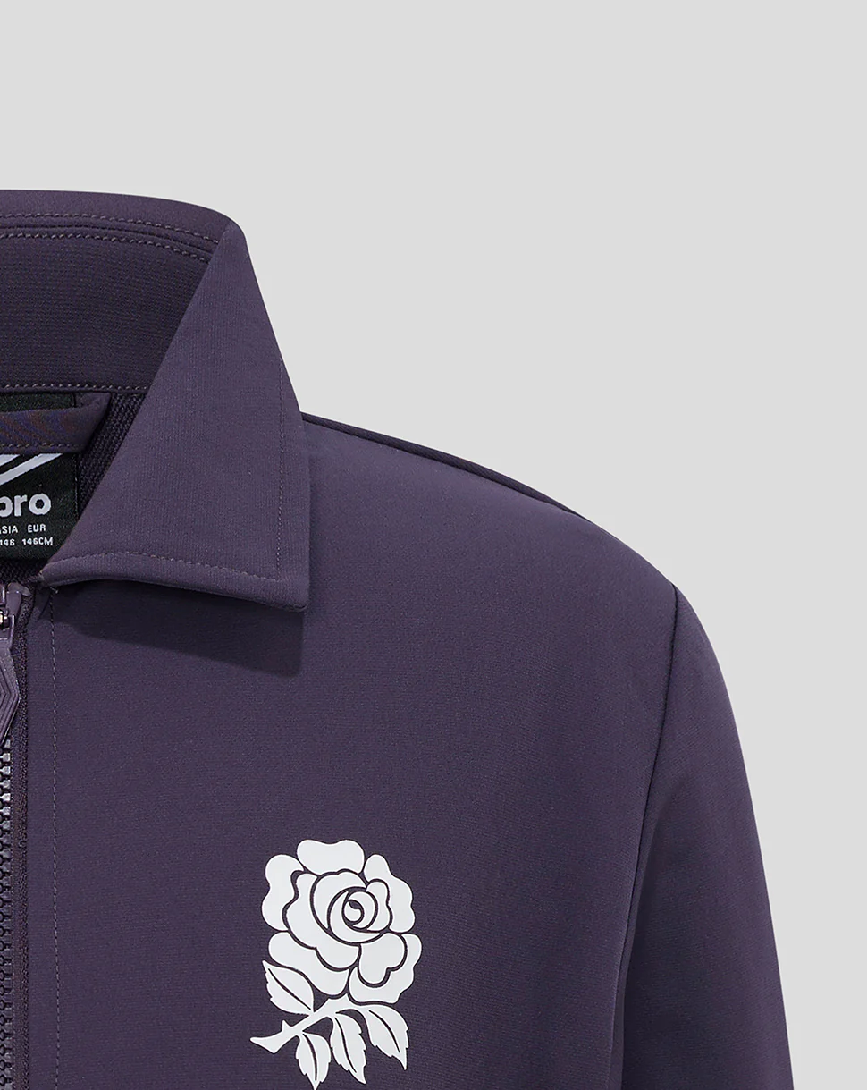 England Rugby Junior Presentation Jacket (O2) - Purple