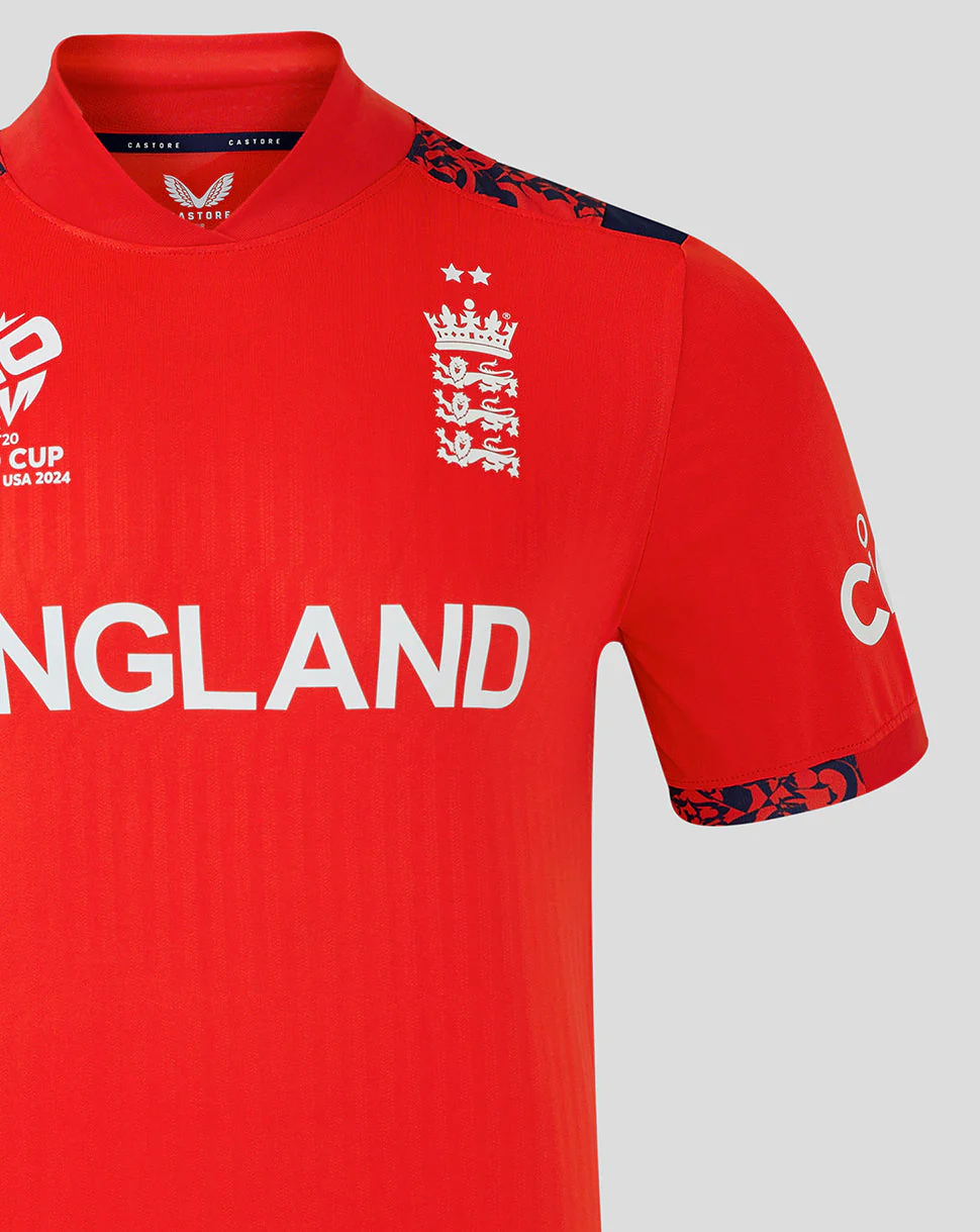 England Cricket Men's 24/25 T20 World Cup Shirt