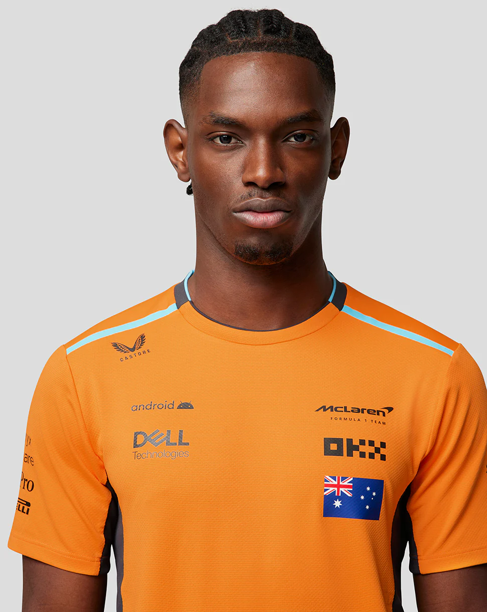 McLAREN MEN'S SET UP T-SHIRT PIASTRI - AUTUMN GLORY
