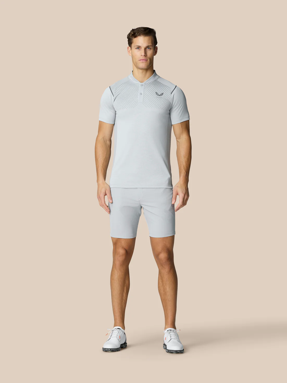 Golf Club Golf Shorts - Mid Grey