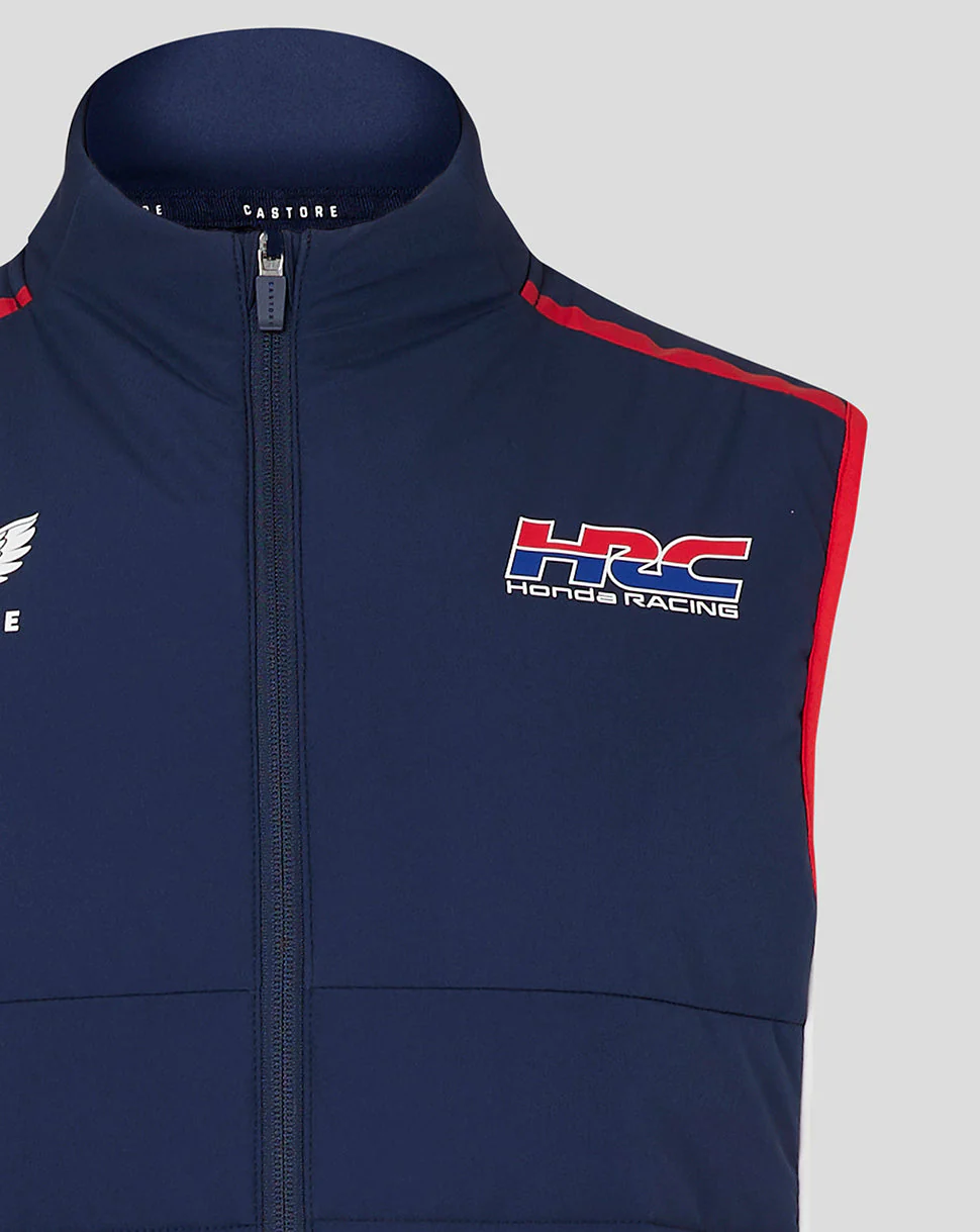 Unisex Honda HRC Gilet - Black Iris
