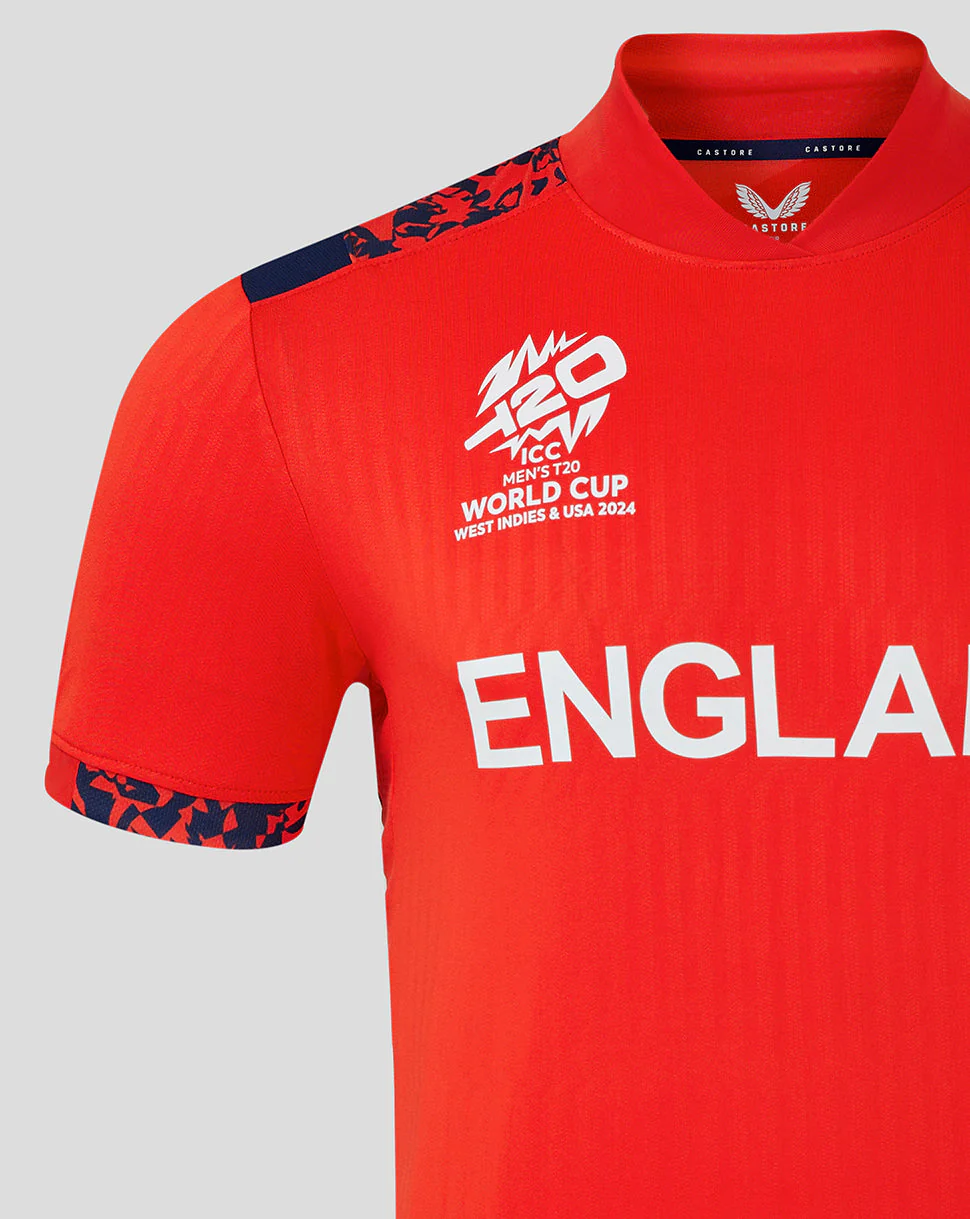 England Cricket Men's 24/25 T20 World Cup Shirt