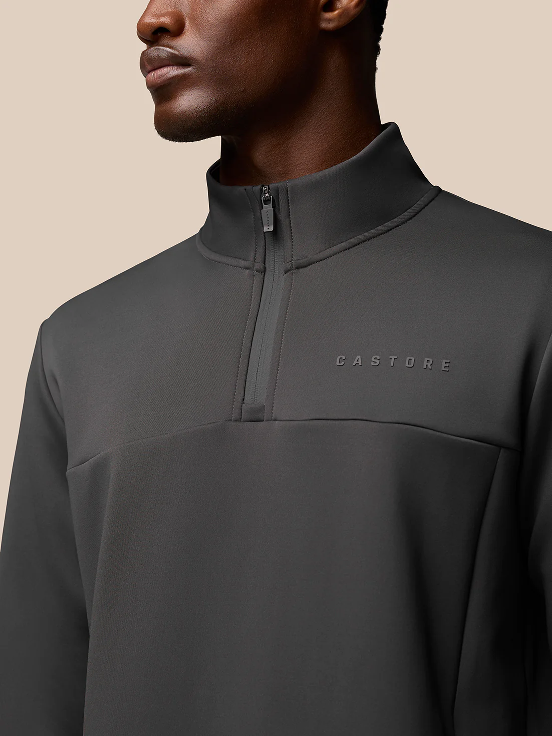 Flex Lifestyle 1/4 Zip - Charcoal