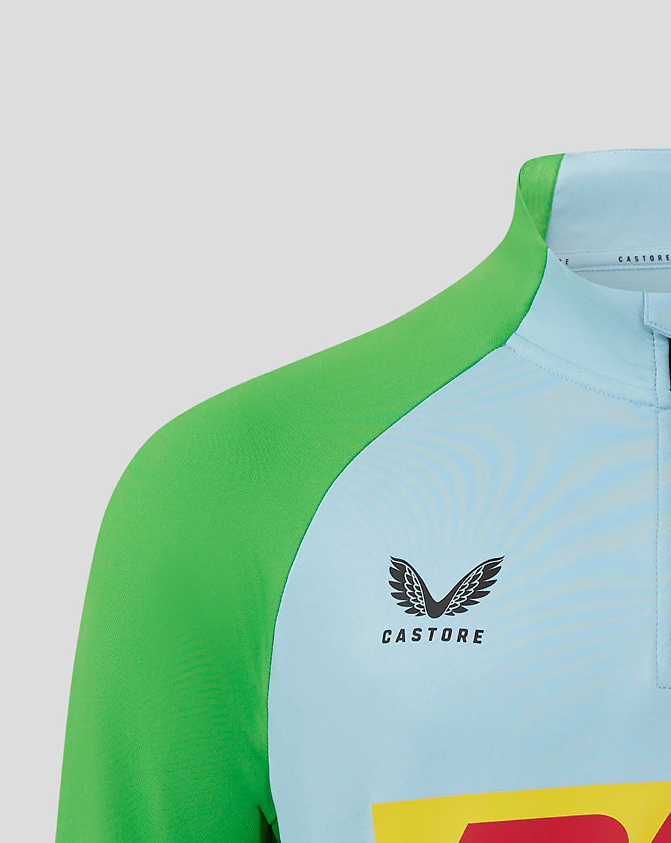 Harlequins Men's 24/25 Training 1/4 Zip - Light Blue