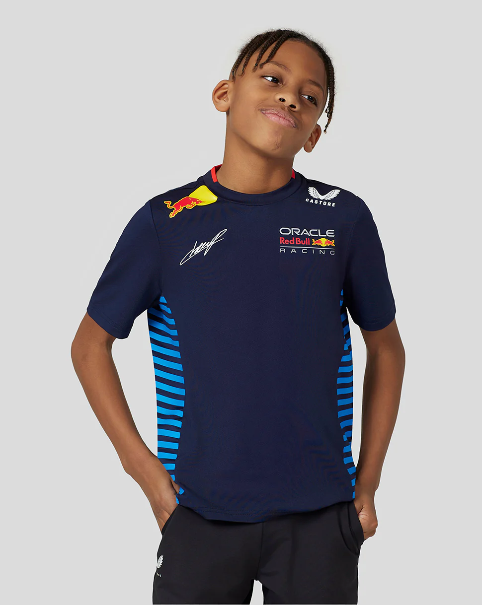 Oracle Red Bull Racing Junior Official Teamline Sergio Checo Perez T-Shirt - Night Sky