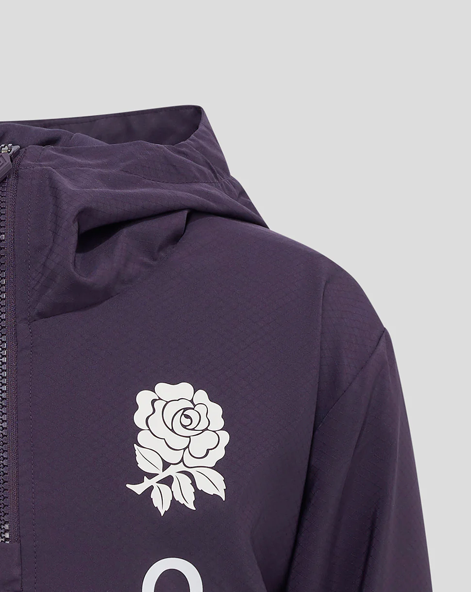 England Rugby Junior Overhead Cagoule (O2) - Purple