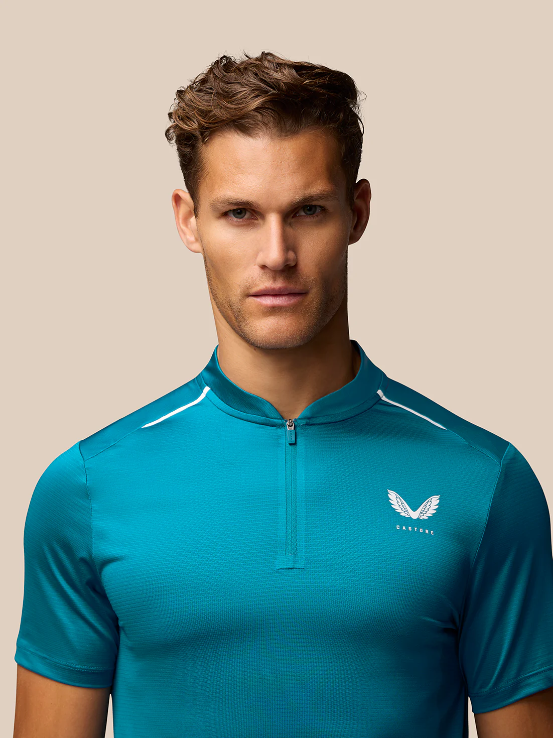 Pinnacle Golf Varsity Polo - Dark Green