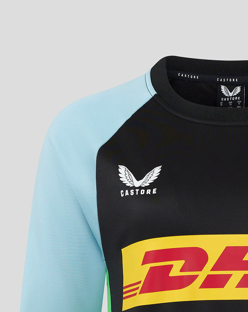 Harlequins Women's 24/25 Training Sweatshirt - Black