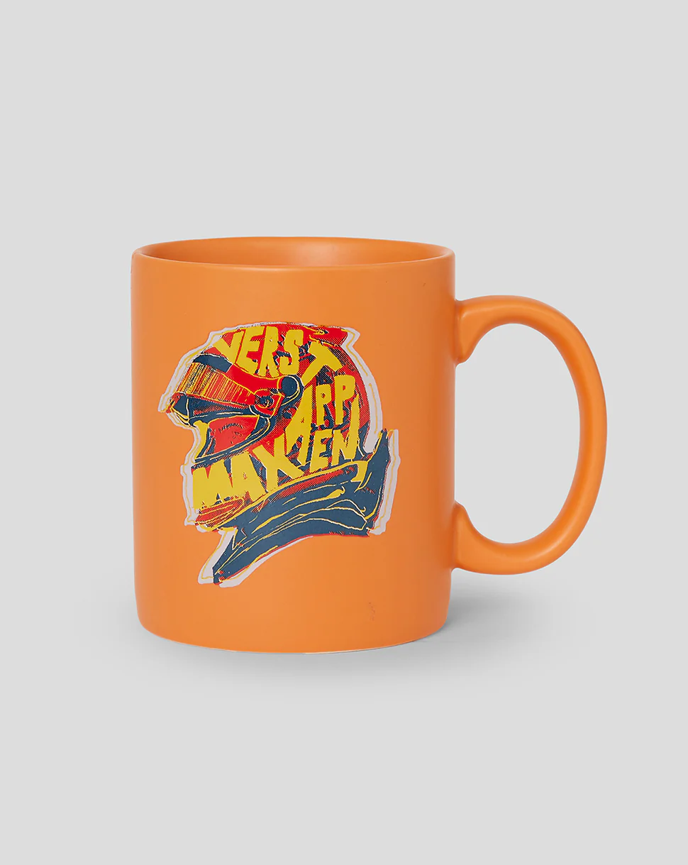 Oracle Red Bull Racing Unisex Max Verstappen Mug - Exotic Orange