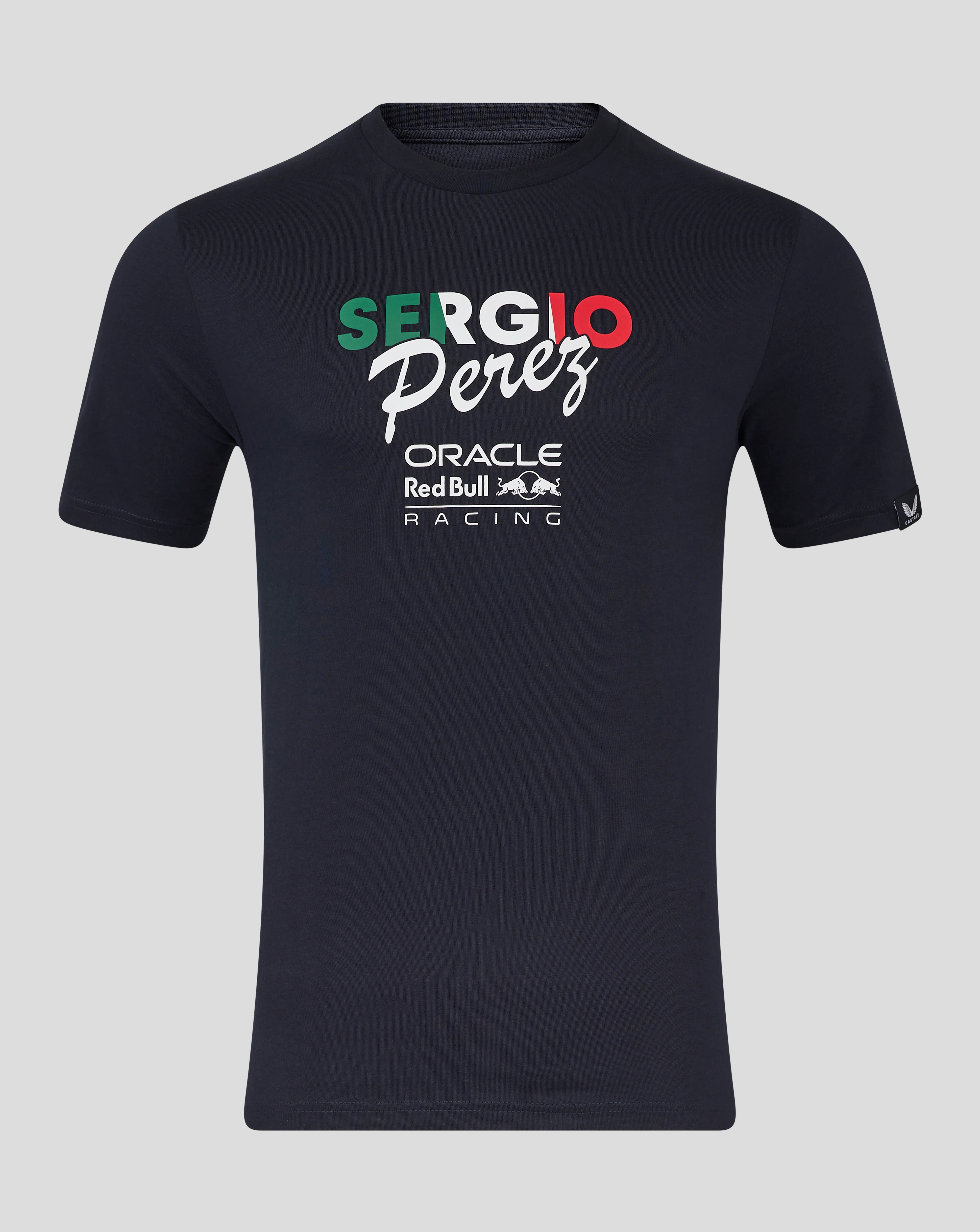 Oracle Red Bull Racing Sergio Perez Flag T-Shirt - Night Sky